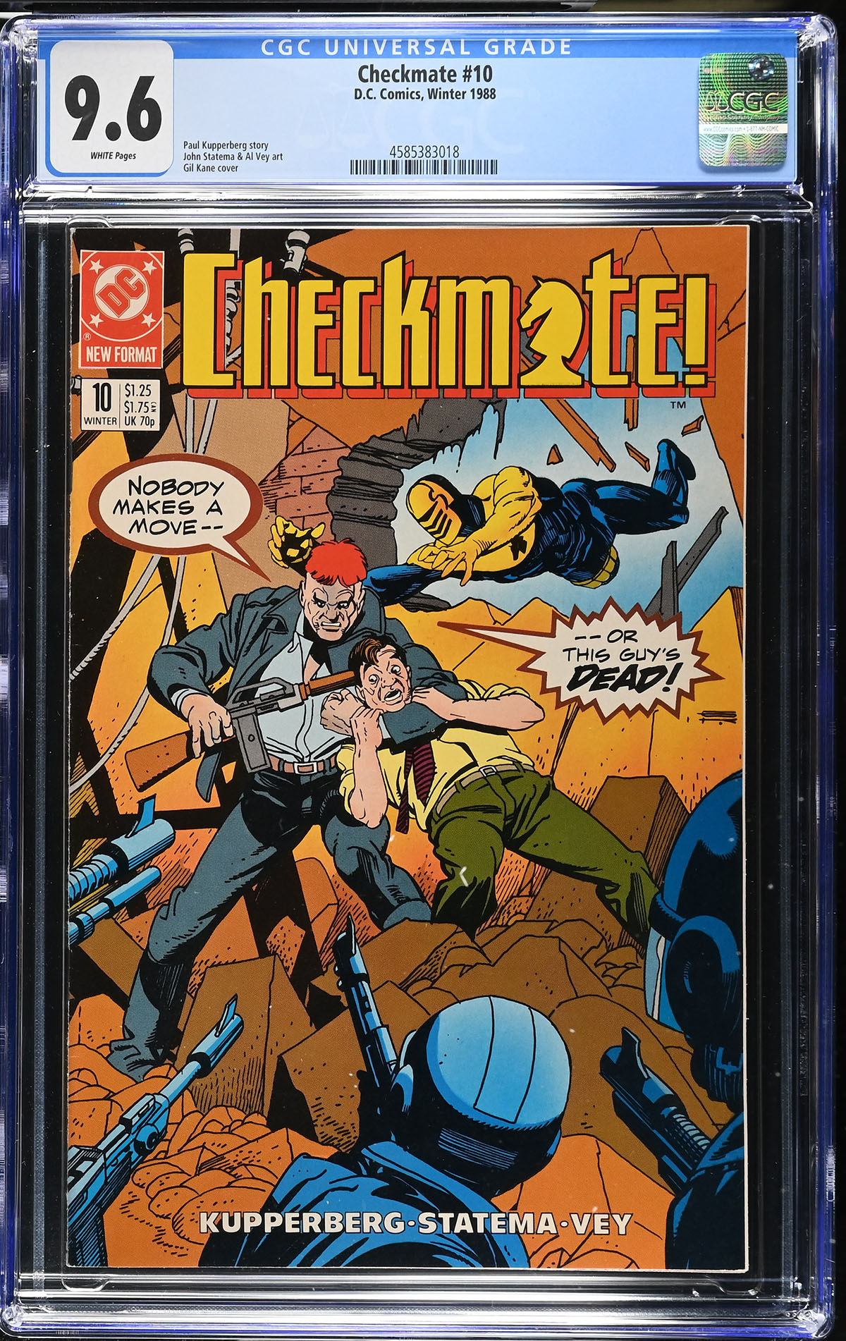 Checkmate #10 CGC 9.6 w
