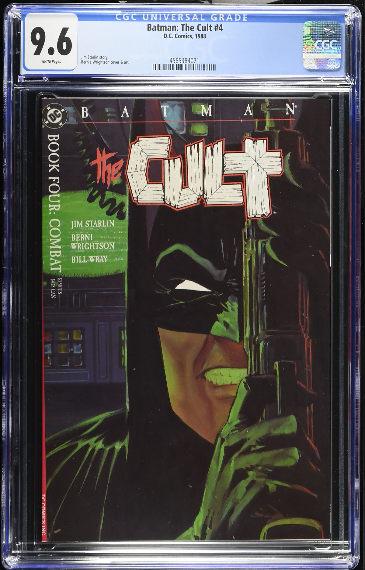 Batman: The Cult #4 CGC 9.6 w