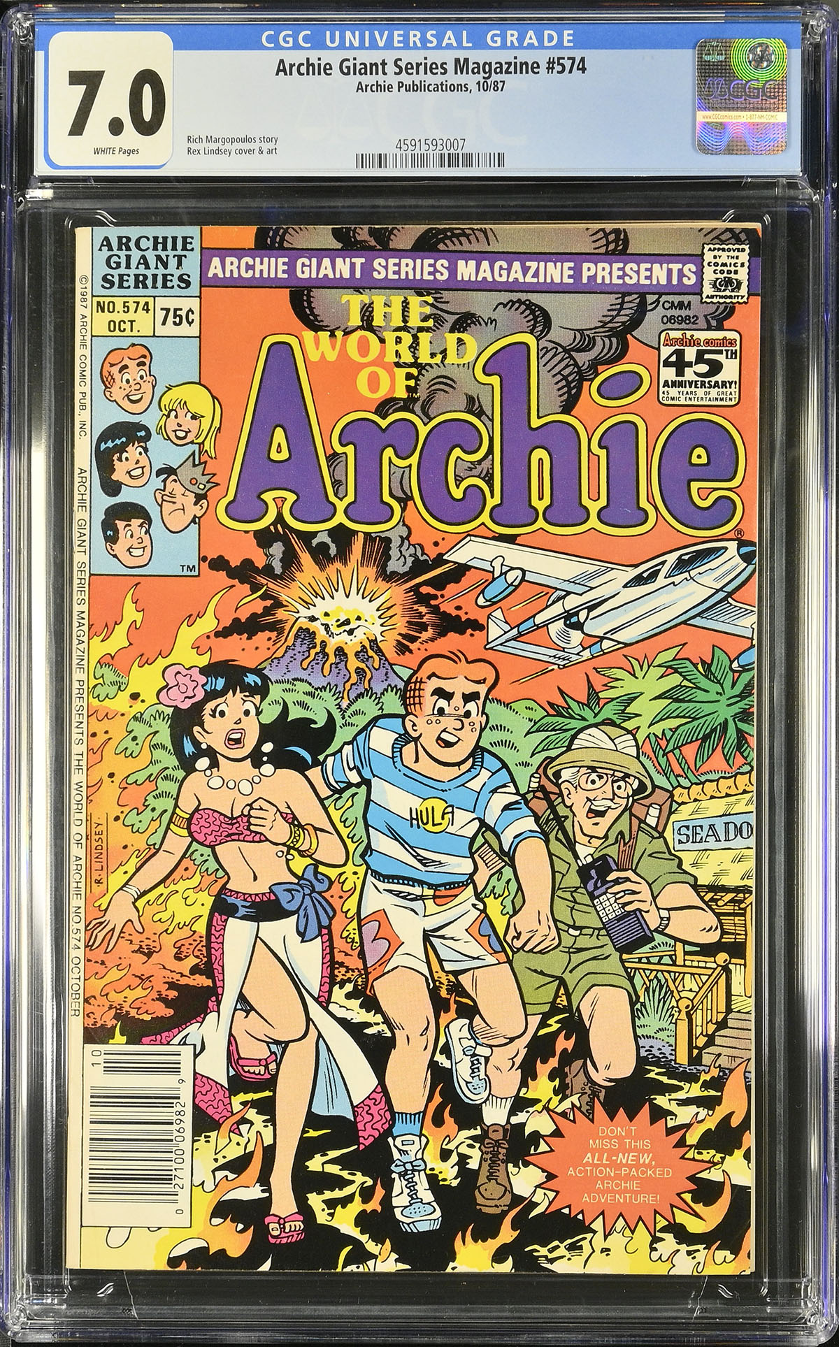 Archie Giant Series Magazine #574 CGC 7.0 w