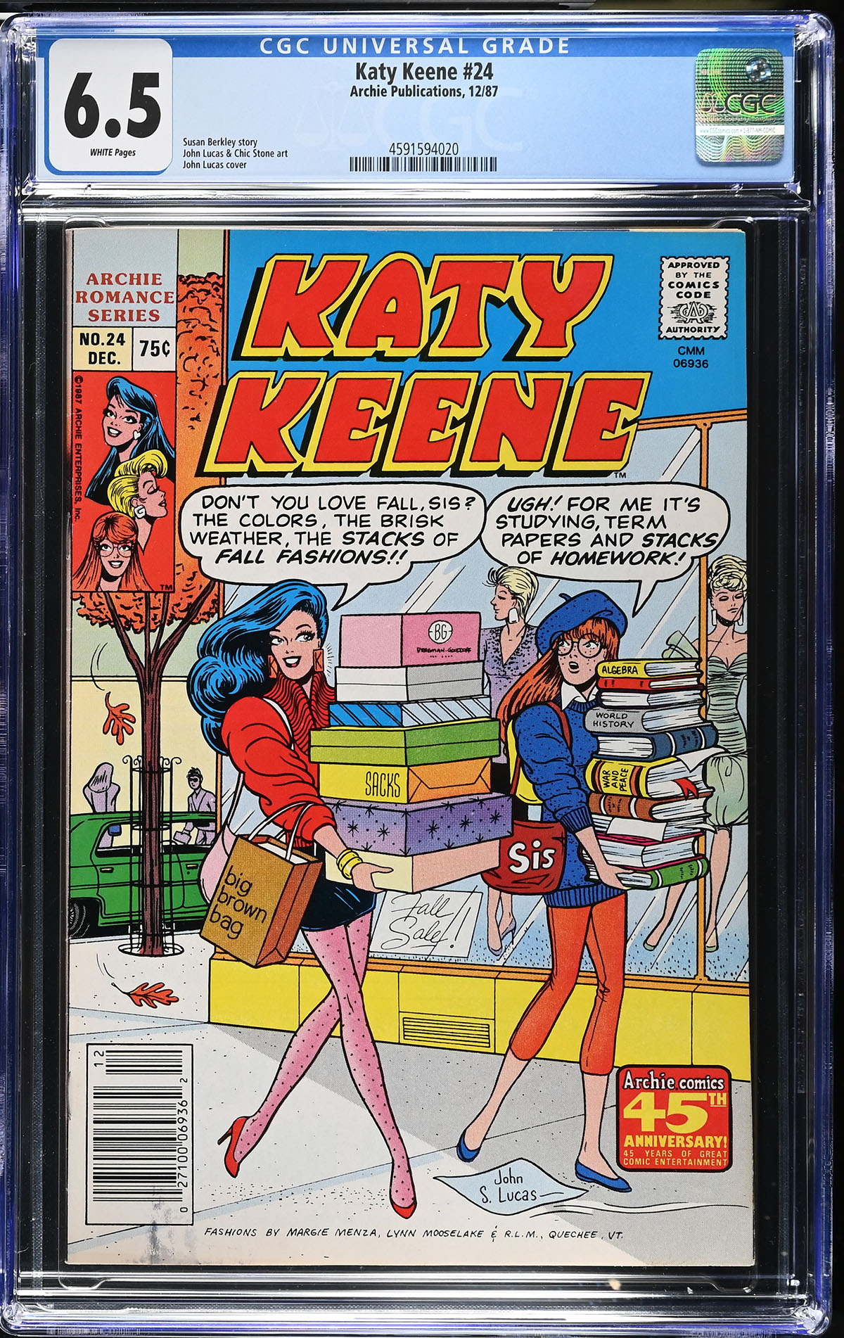 Katy Keene #24 CGC 6.5 w
