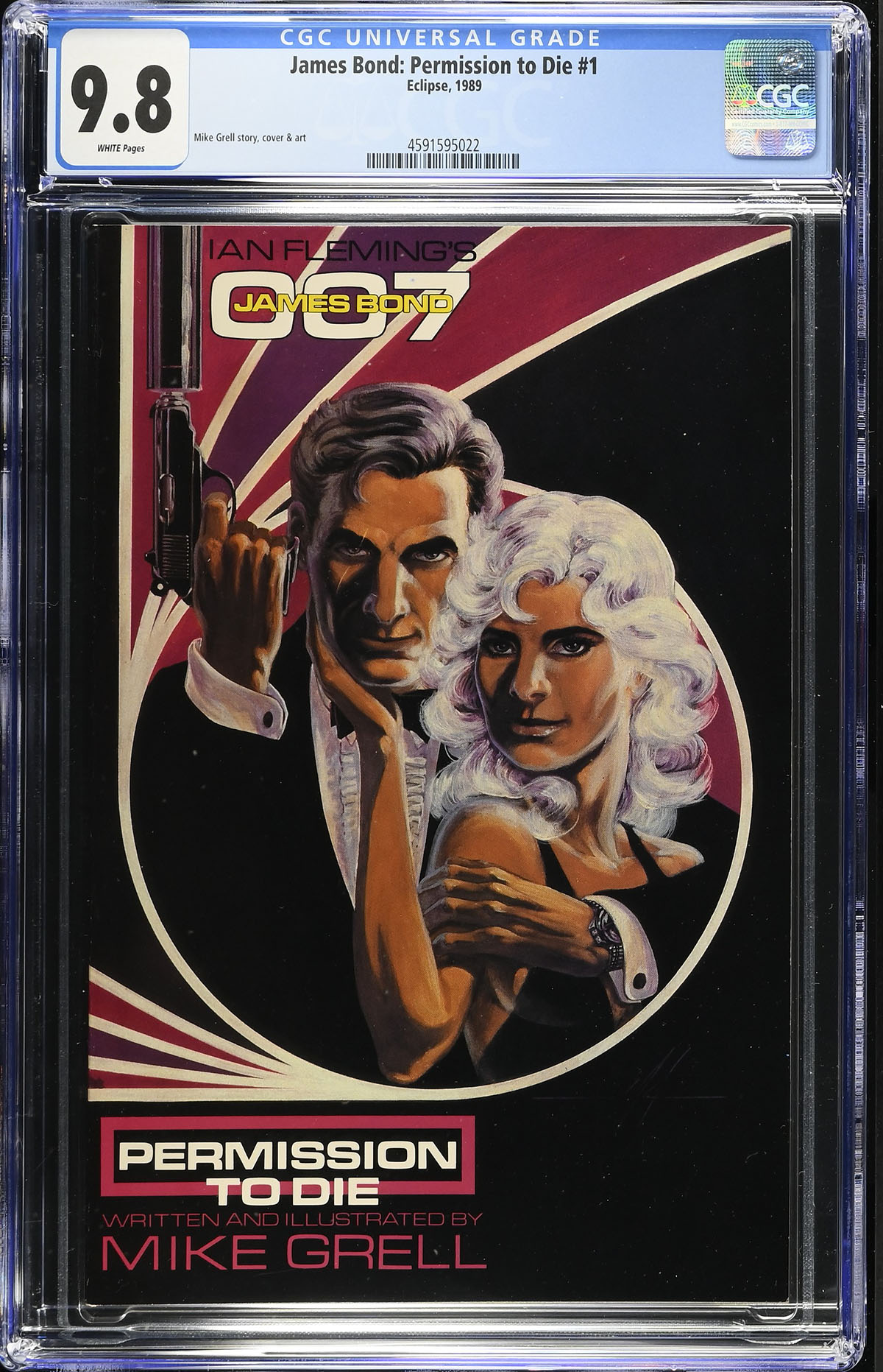 James Bond: Permission to Die #1 CGC 9.8 w