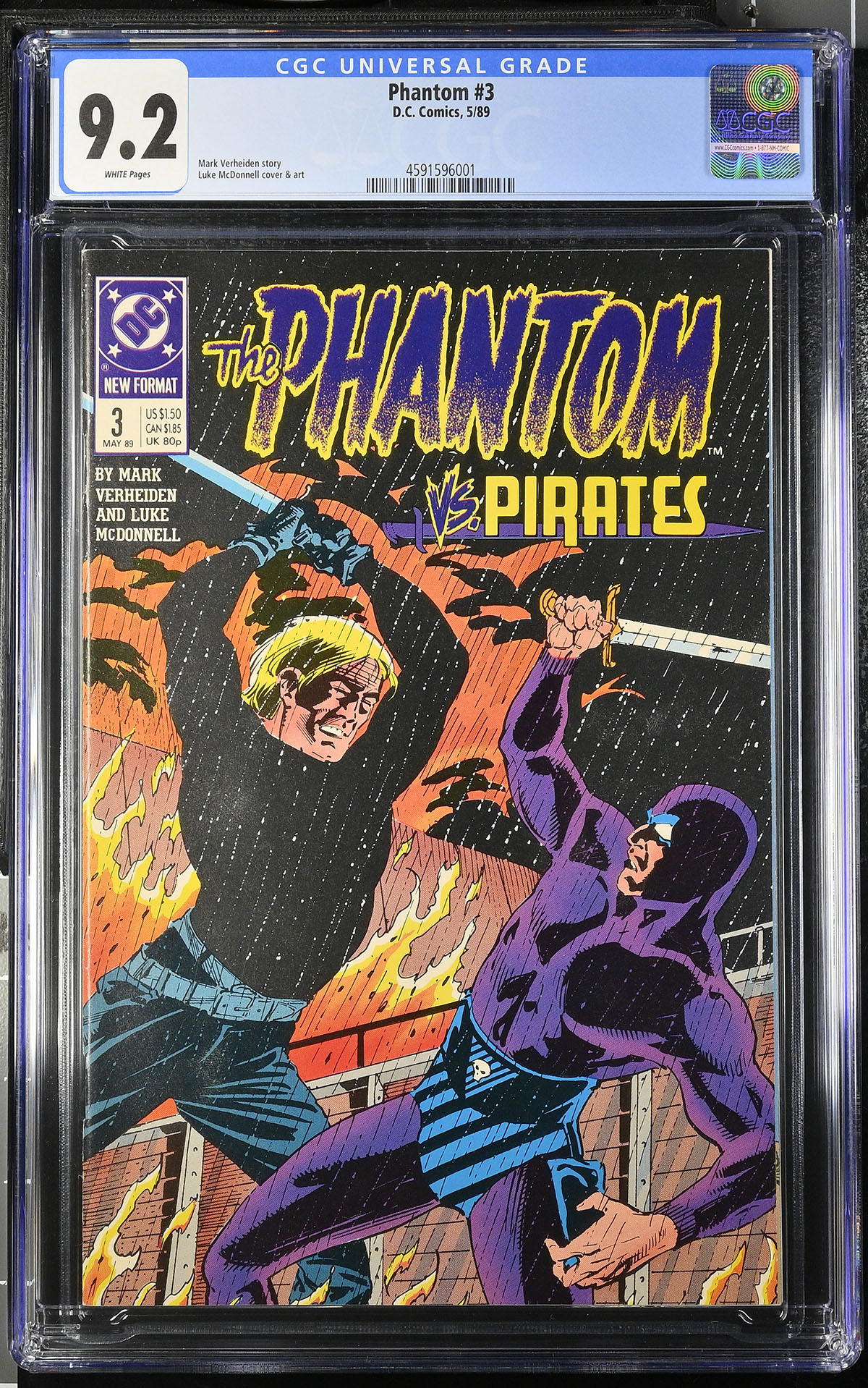 Phantom #3 CGC 9.2 w