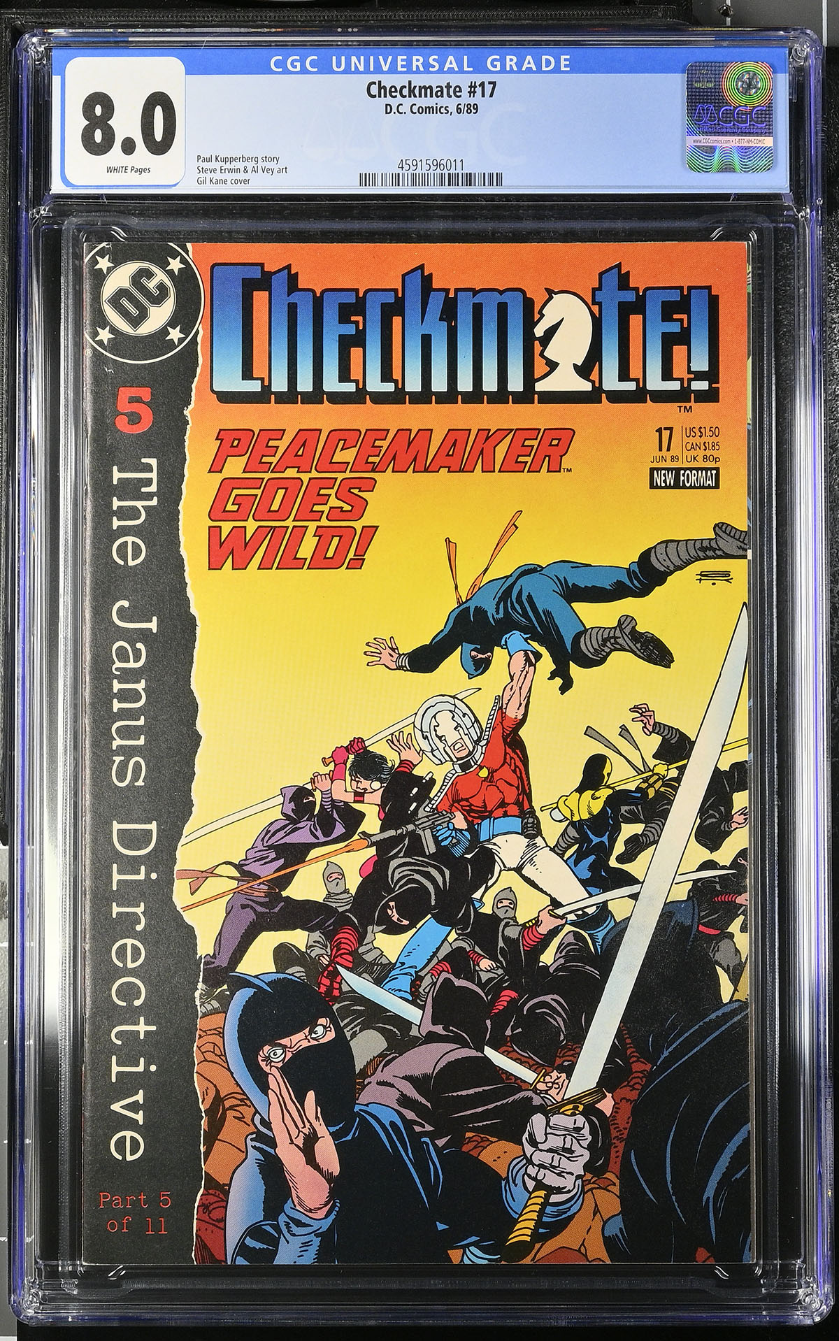 Checkmate #17 CGC 8.0 w