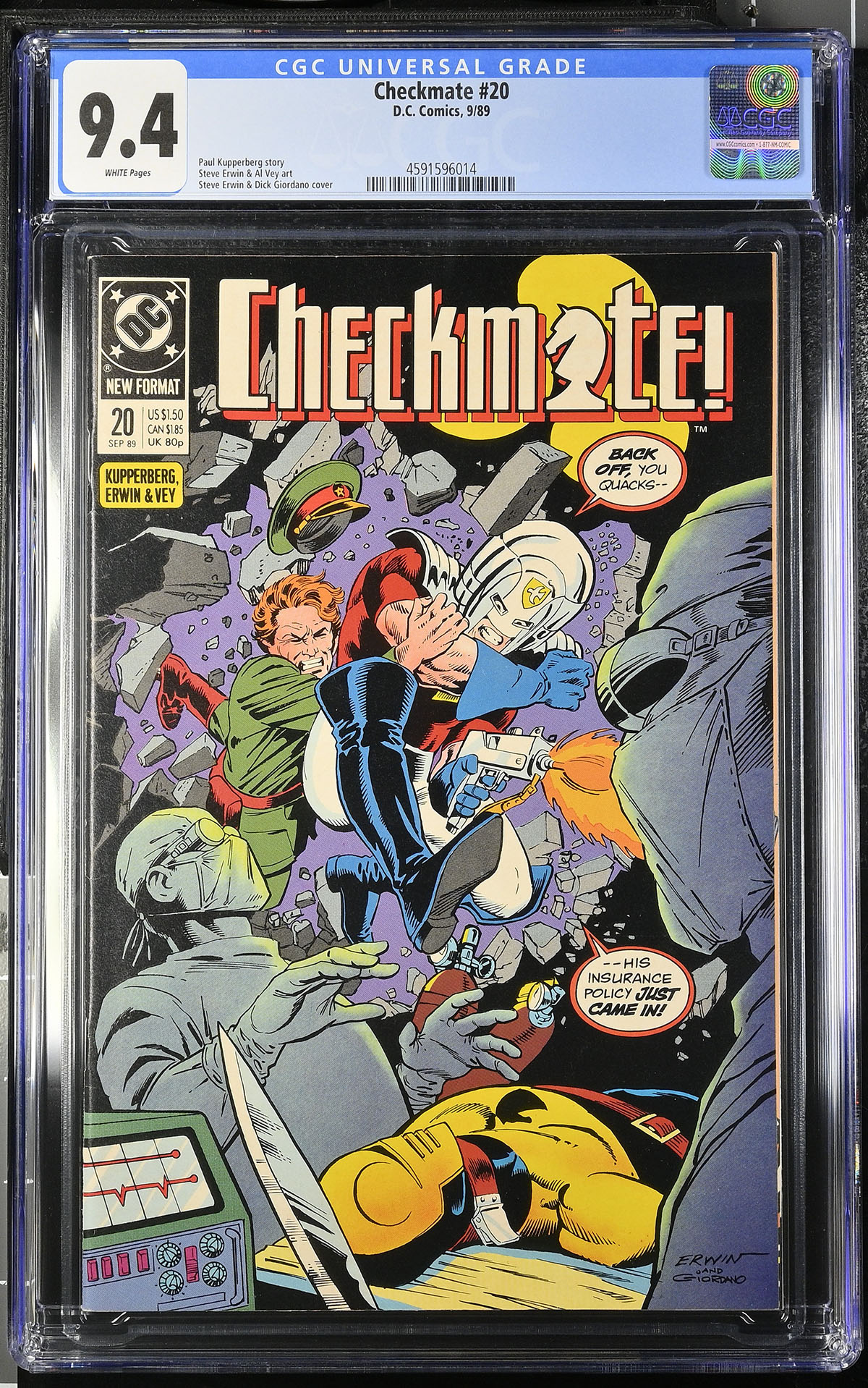 Checkmate #20 CGC 9.4 w