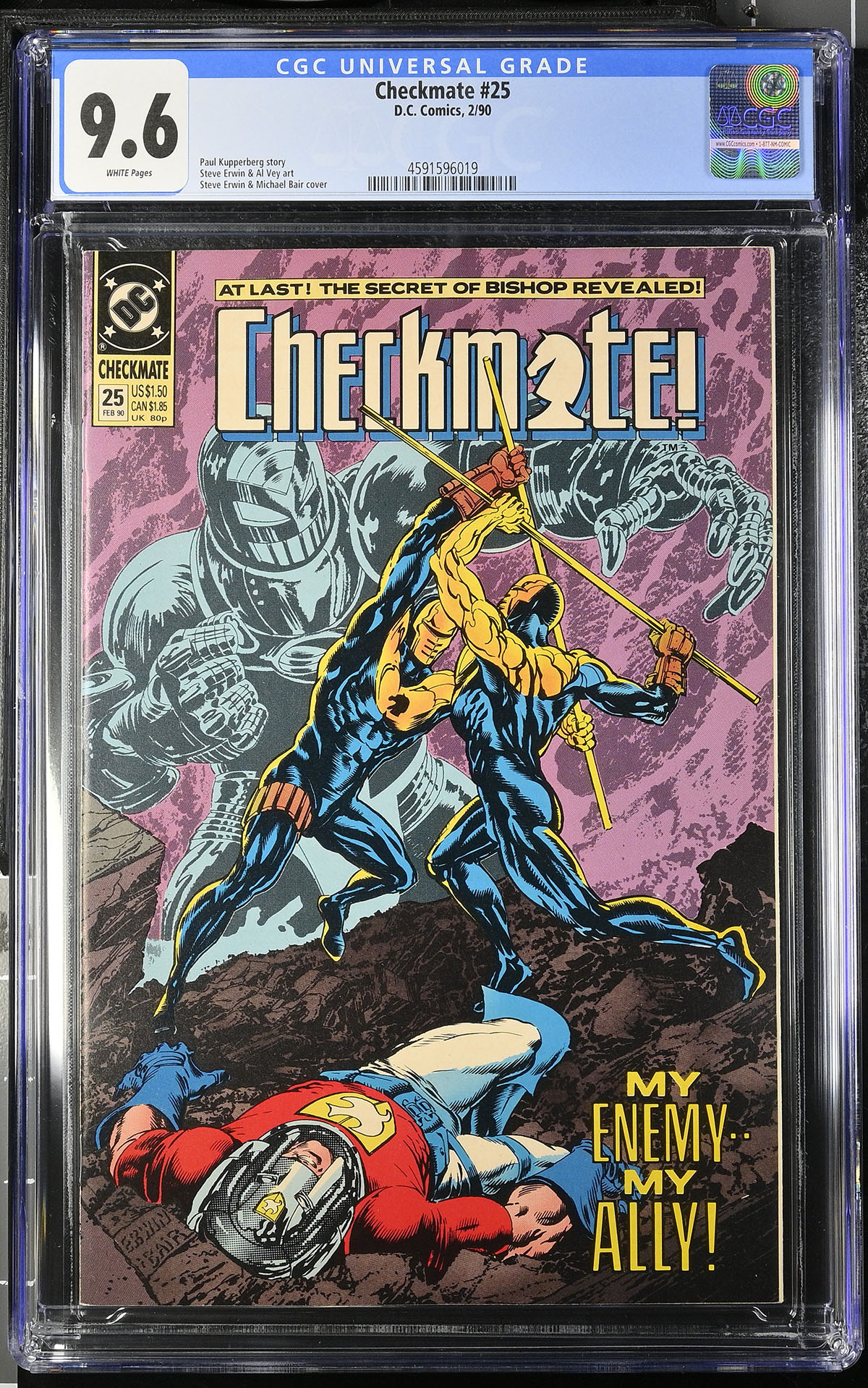 Checkmate #25 CGC 9.6 w