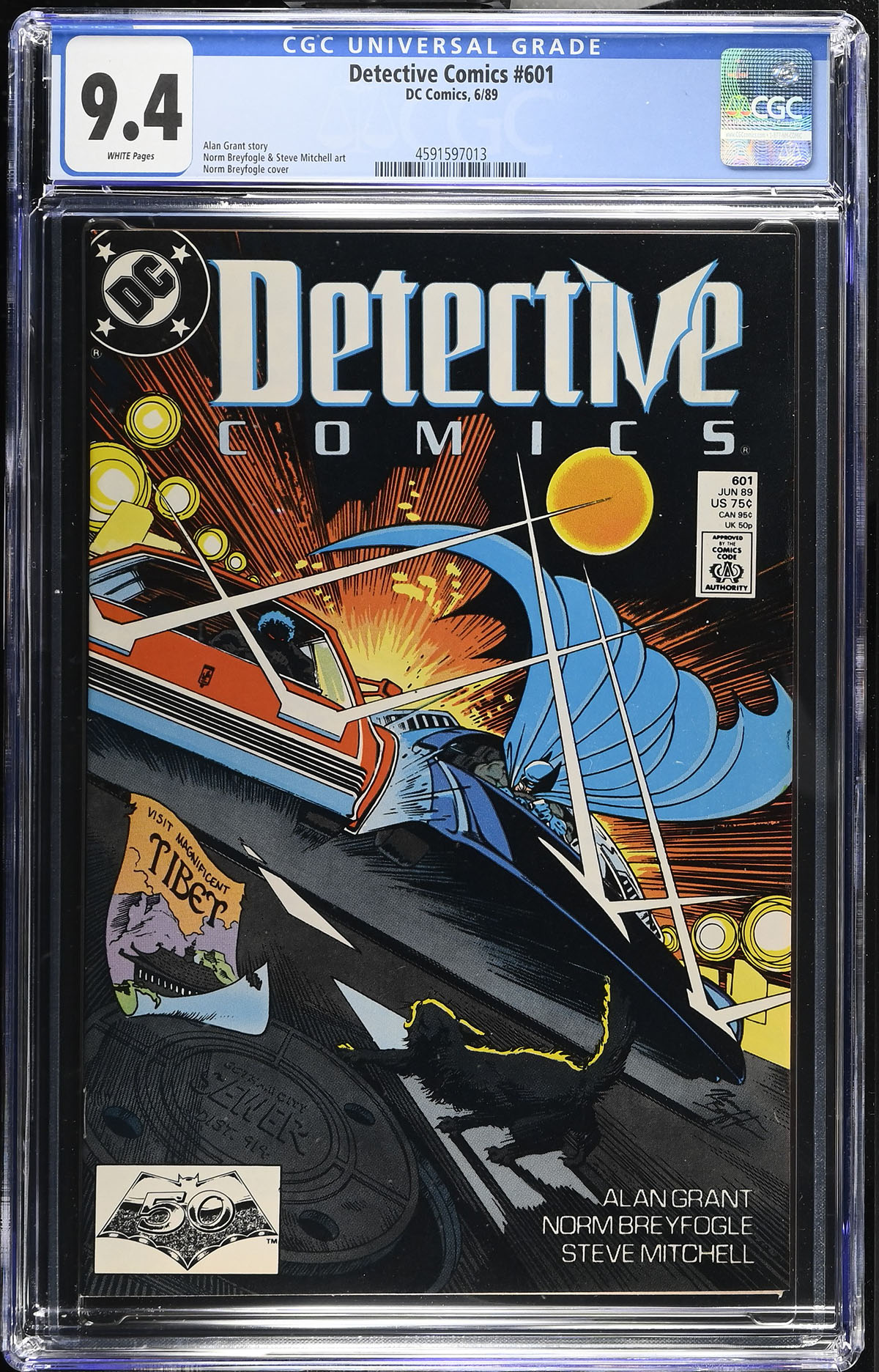 Detective Comics #601 CGC 9.4 w