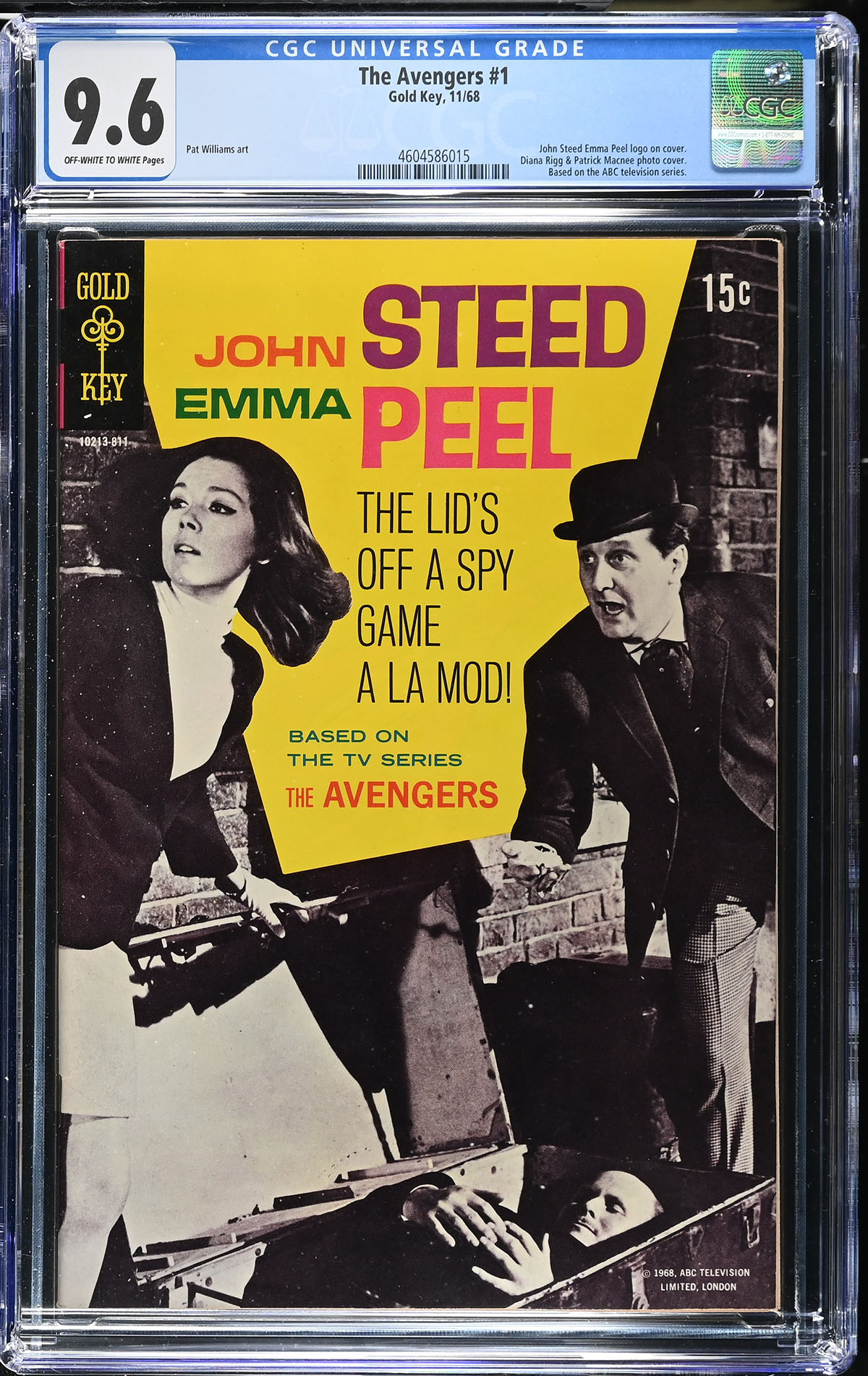 The Avengers #1 CGC 9.6 ow/w
