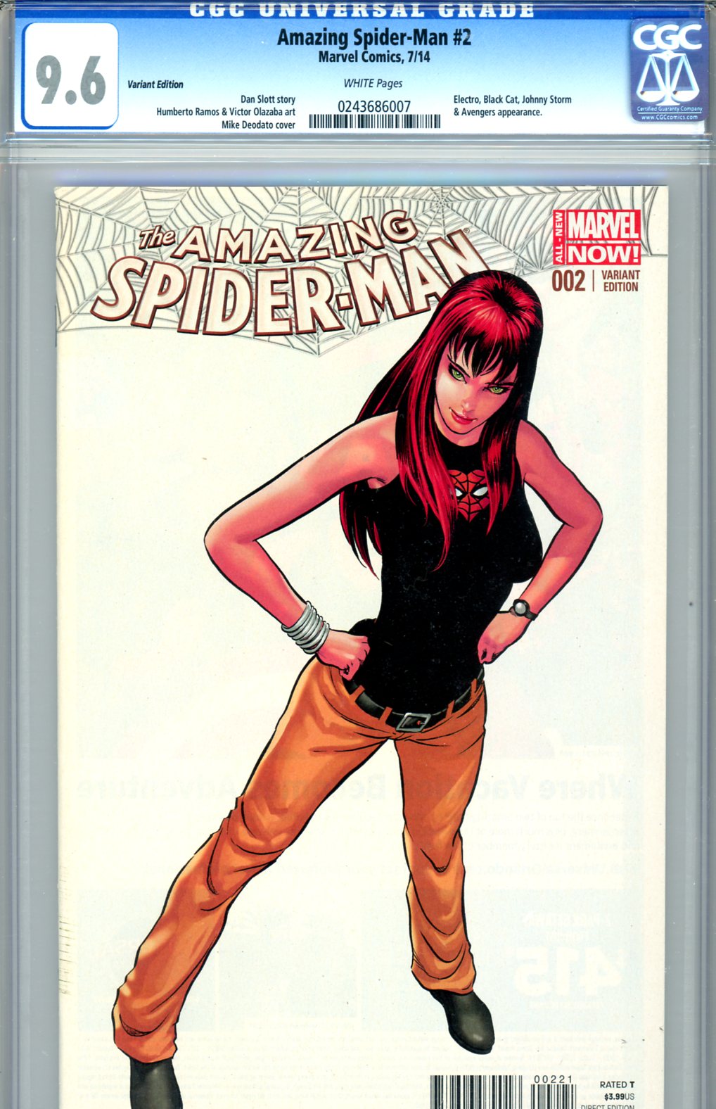 Amazing Spider-Man #2 CGC 9.6 w Variant Edition