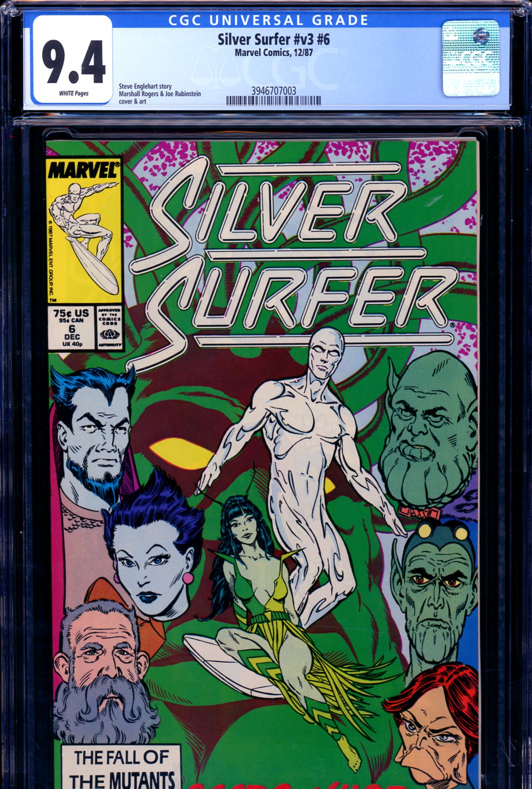 Silver Surfer Vol 3 #6 CGC 9.4 w