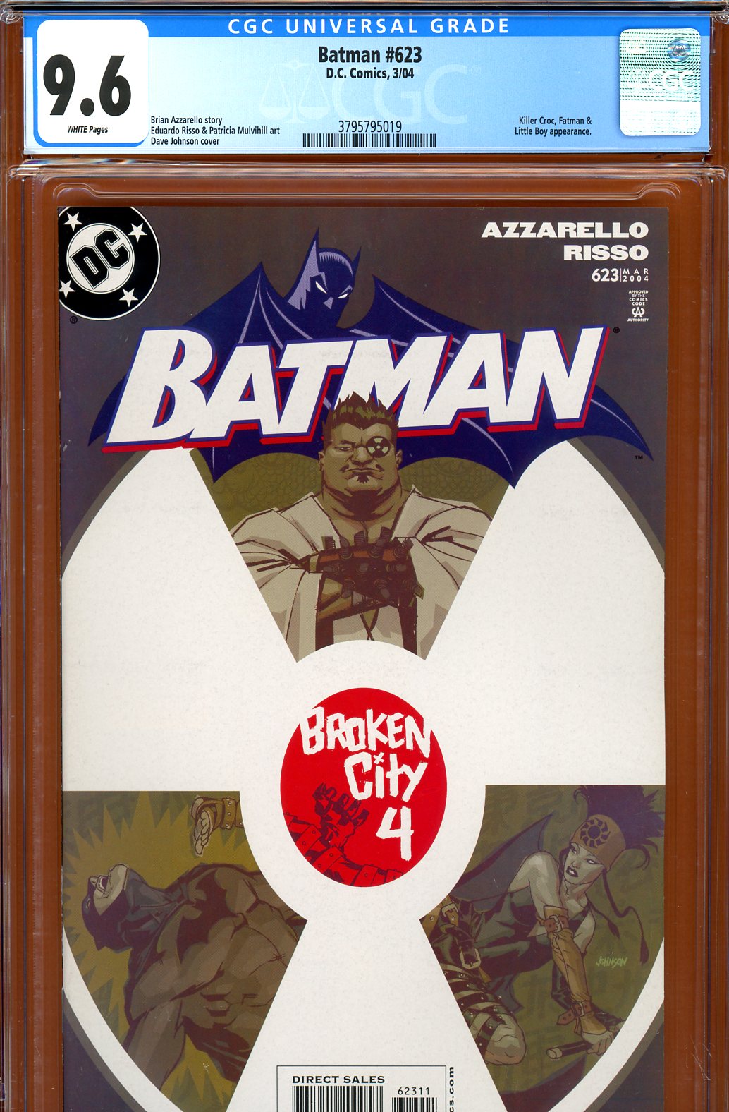 Batman #623 CGC 9.6 w