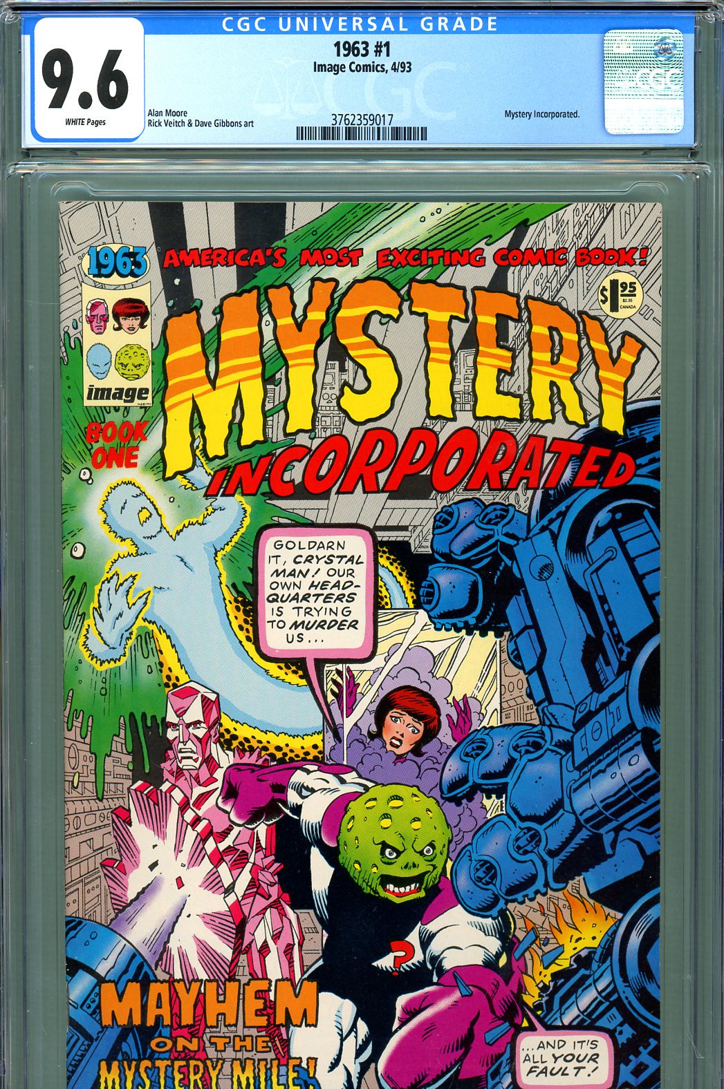 1963 #1 CGC 9.6 w