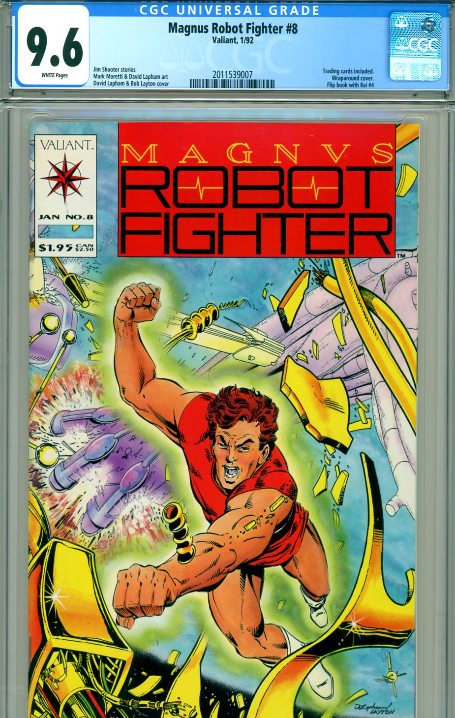 Magnus Robot Fighter #8 CGC 9.6 w
