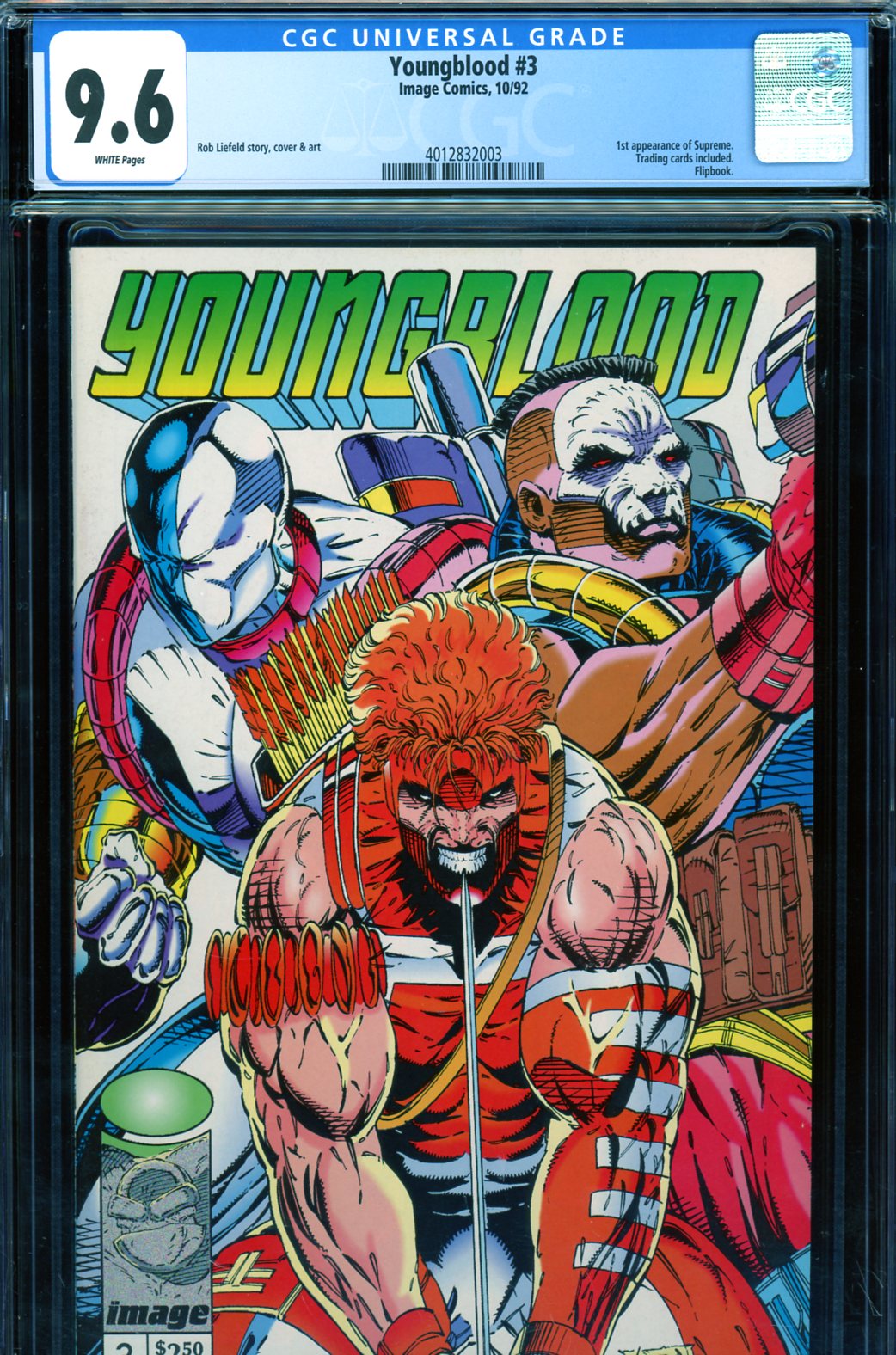 Youngblood #3 CGC 9.6 w