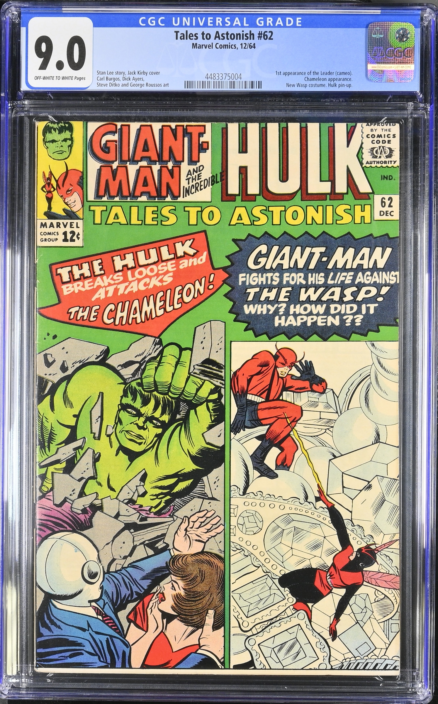 Tales to Astonish #62 CGC 9.0 ow/w