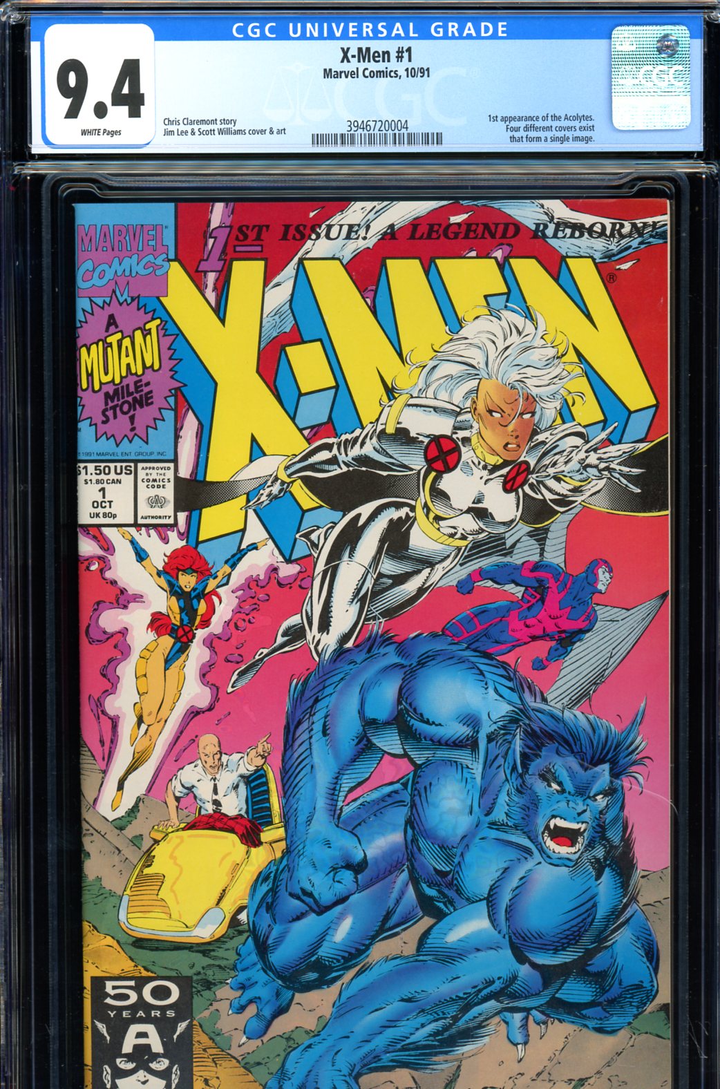 X-Men #1 CGC 9.4 w