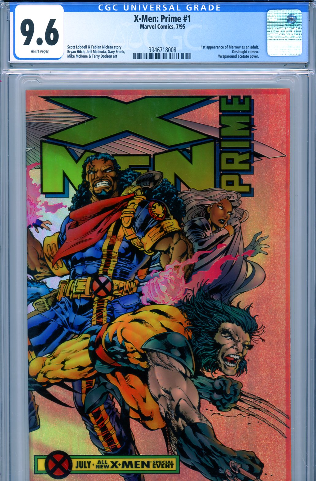X-Men: Prime #1 CGC 9.6 w