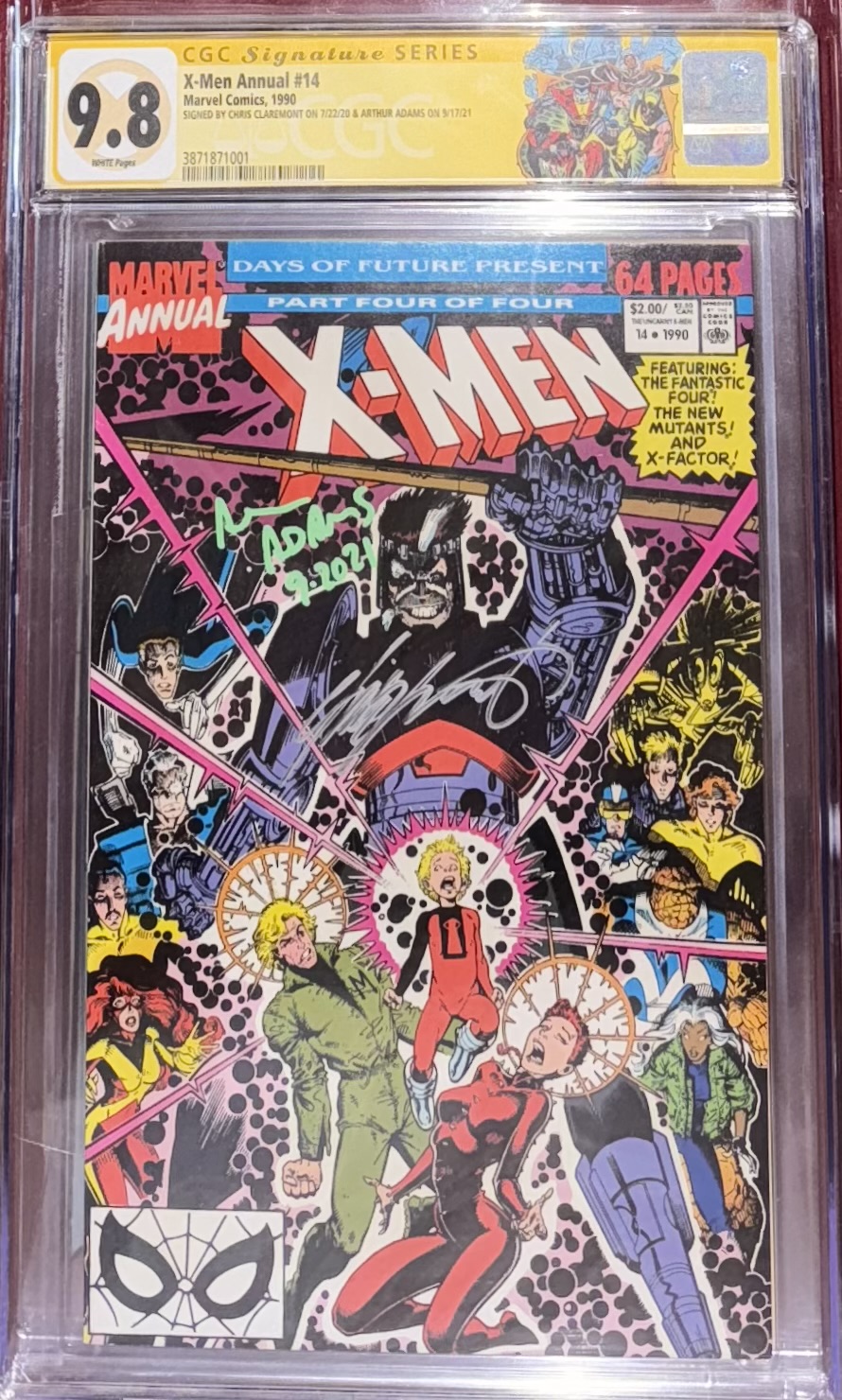 X-Men Annual #14 CGC 9.8 w CGC Signature SERIES