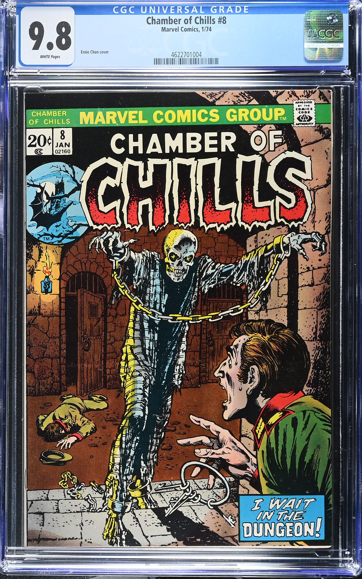 Chamber of Chills #8 CGC 9.8 w