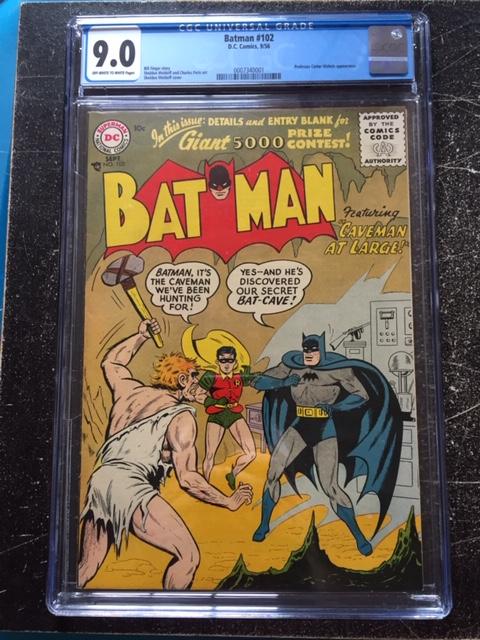Batman #102 CGC 9.0 ow/w