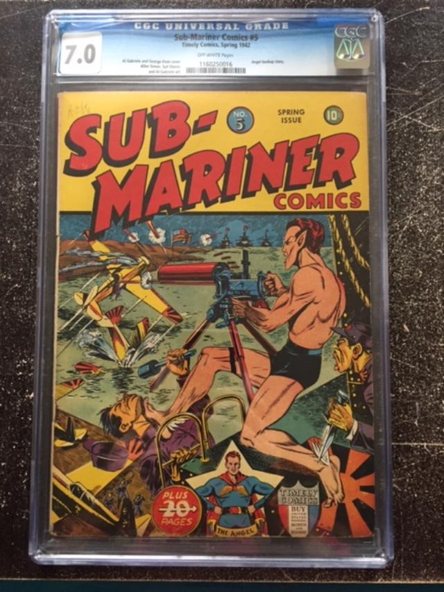 Sub-Mariner Comics #5 CGC 7.0 ow
