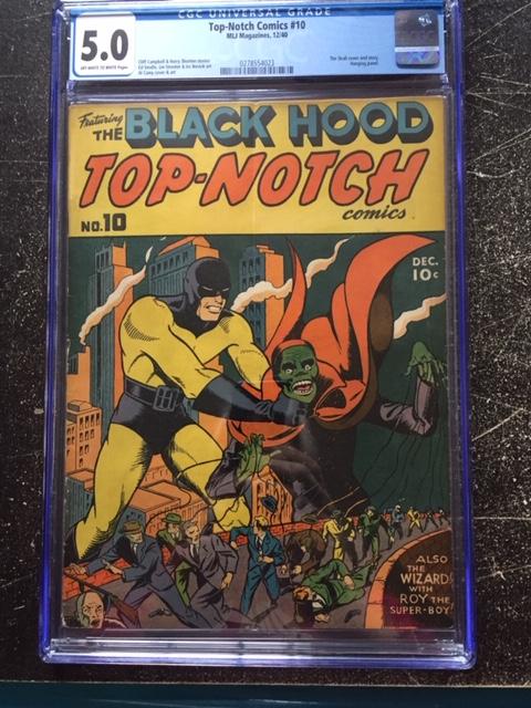 Top-Notch Comics #10 CGC 5.0 ow/w