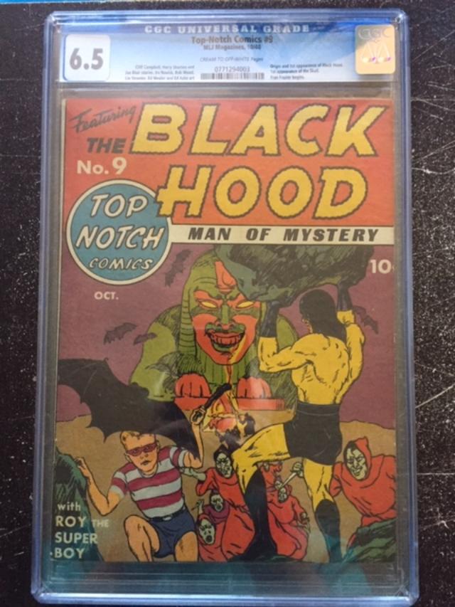 Top-Notch Comics #9 CGC 6.5 cr/ow