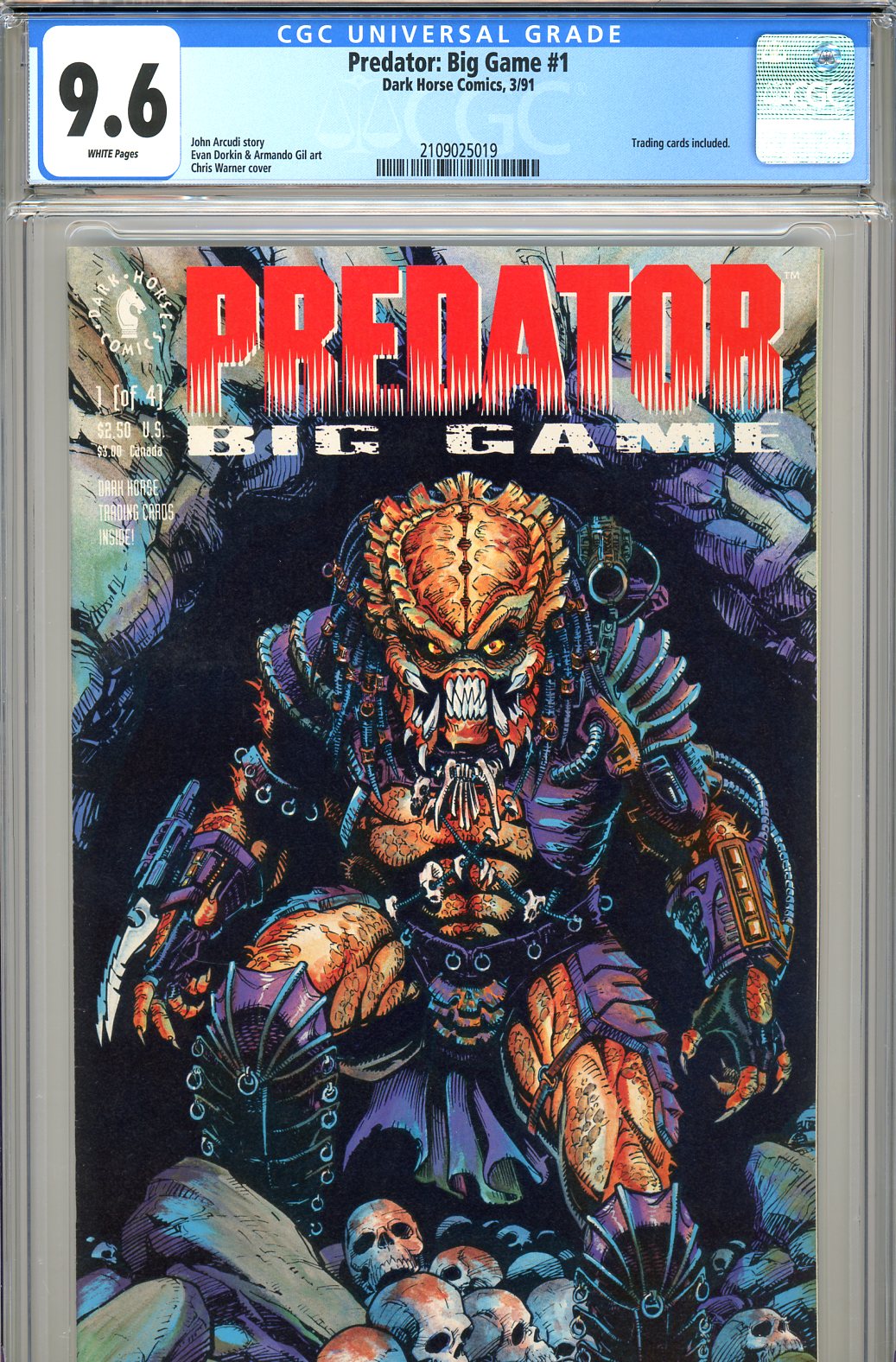 Predator #1 CGC 9.6 w