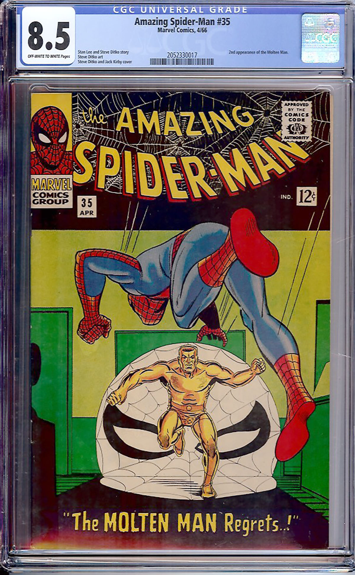 Amazing Spider-Man #35 CGC 8.5 ow/w