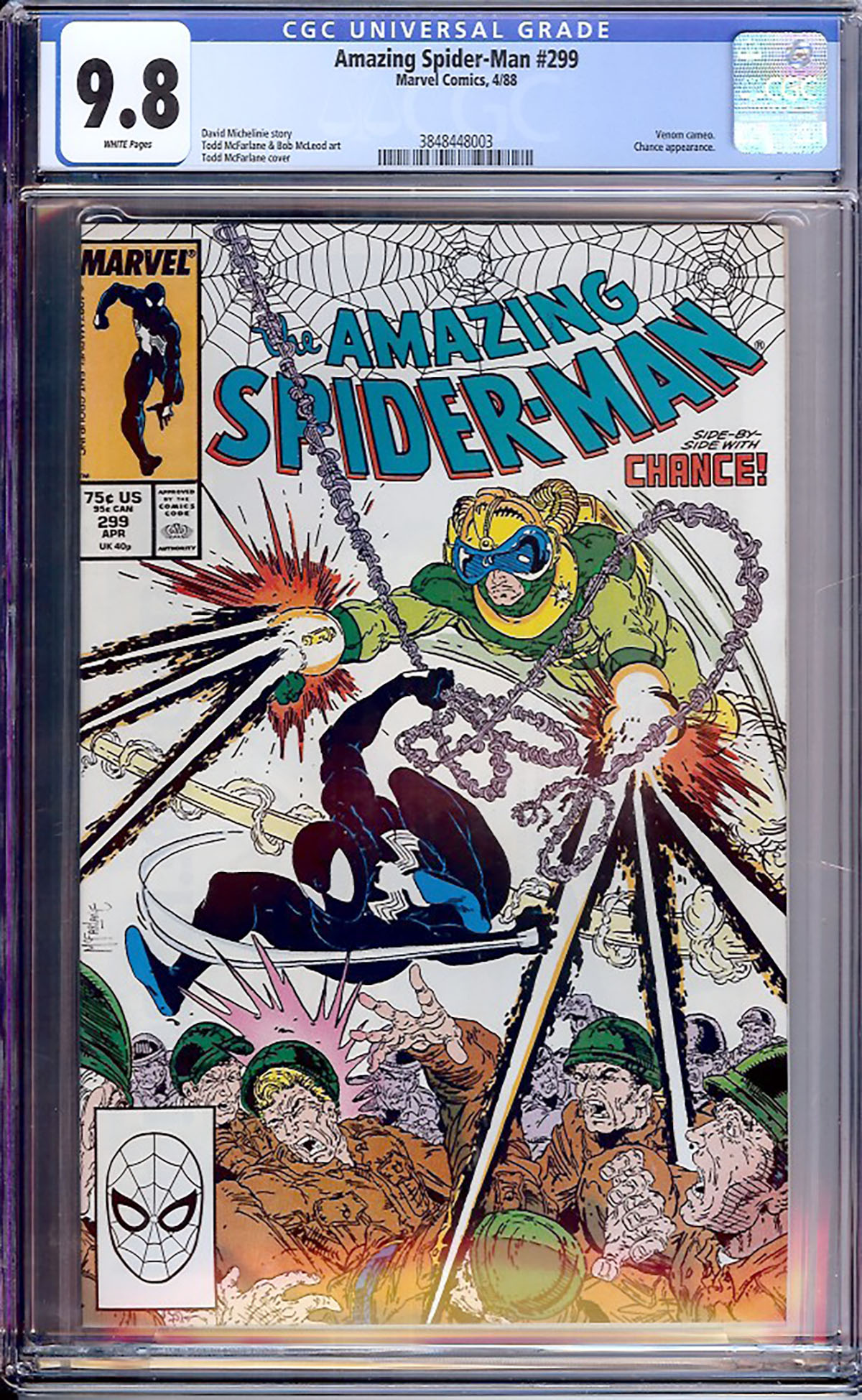 Amazing Spider-Man #299 CGC 9.8 w