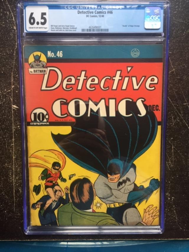 Detective Comics #46 CGC 6.5 cr/ow