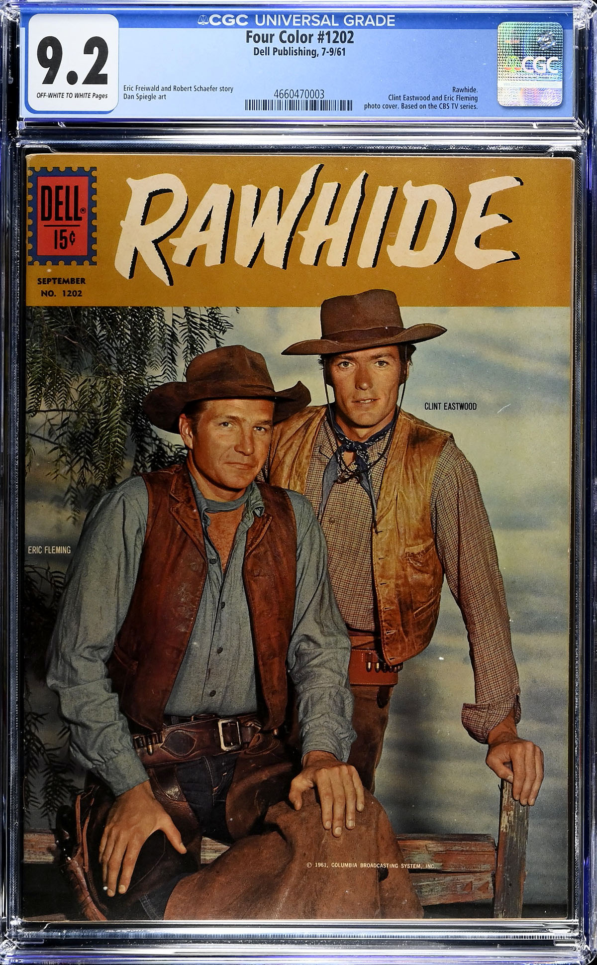 Four Color #1202 CGC 9.2 ow/w