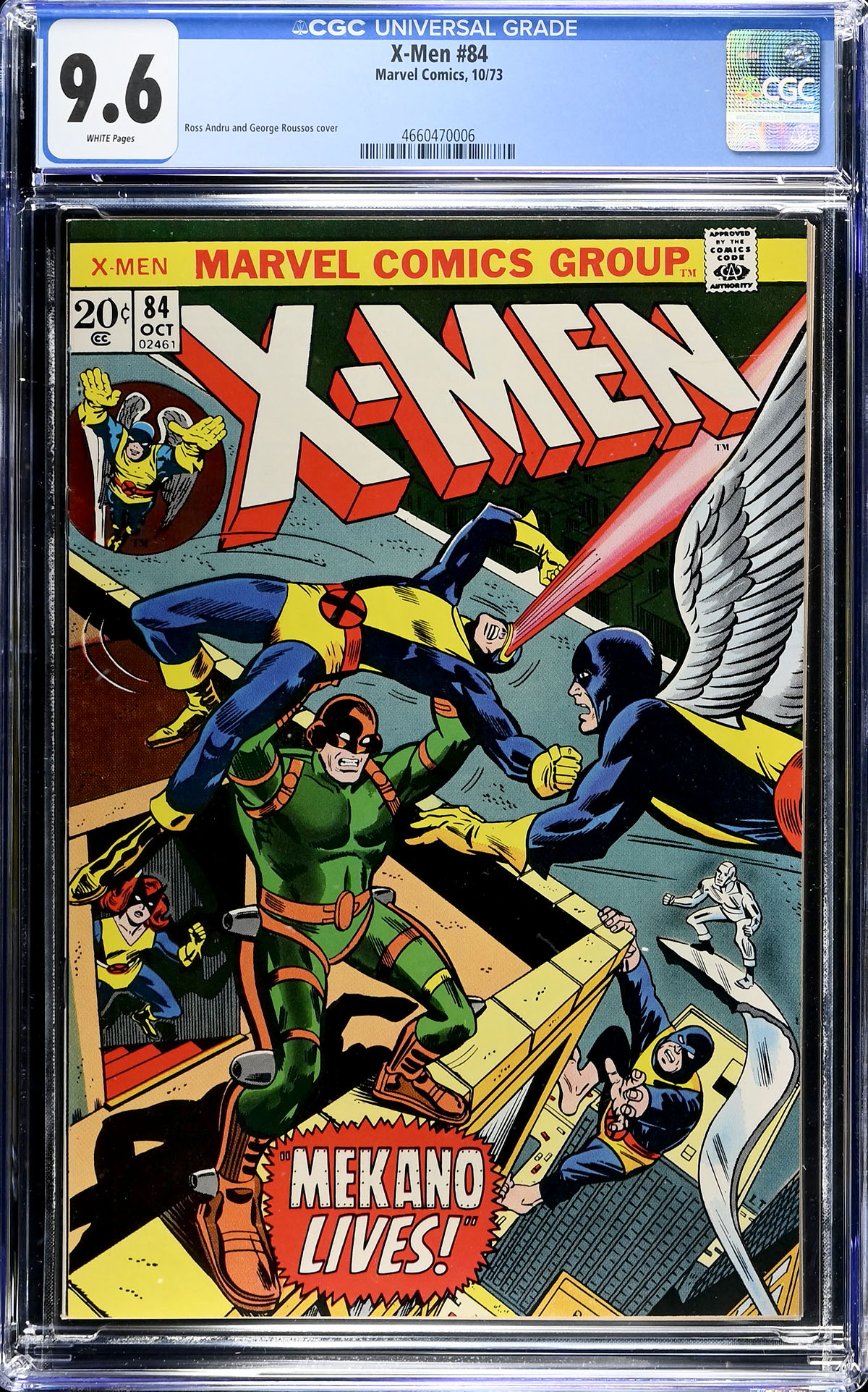 X-Men #84 CGC 9.6 w