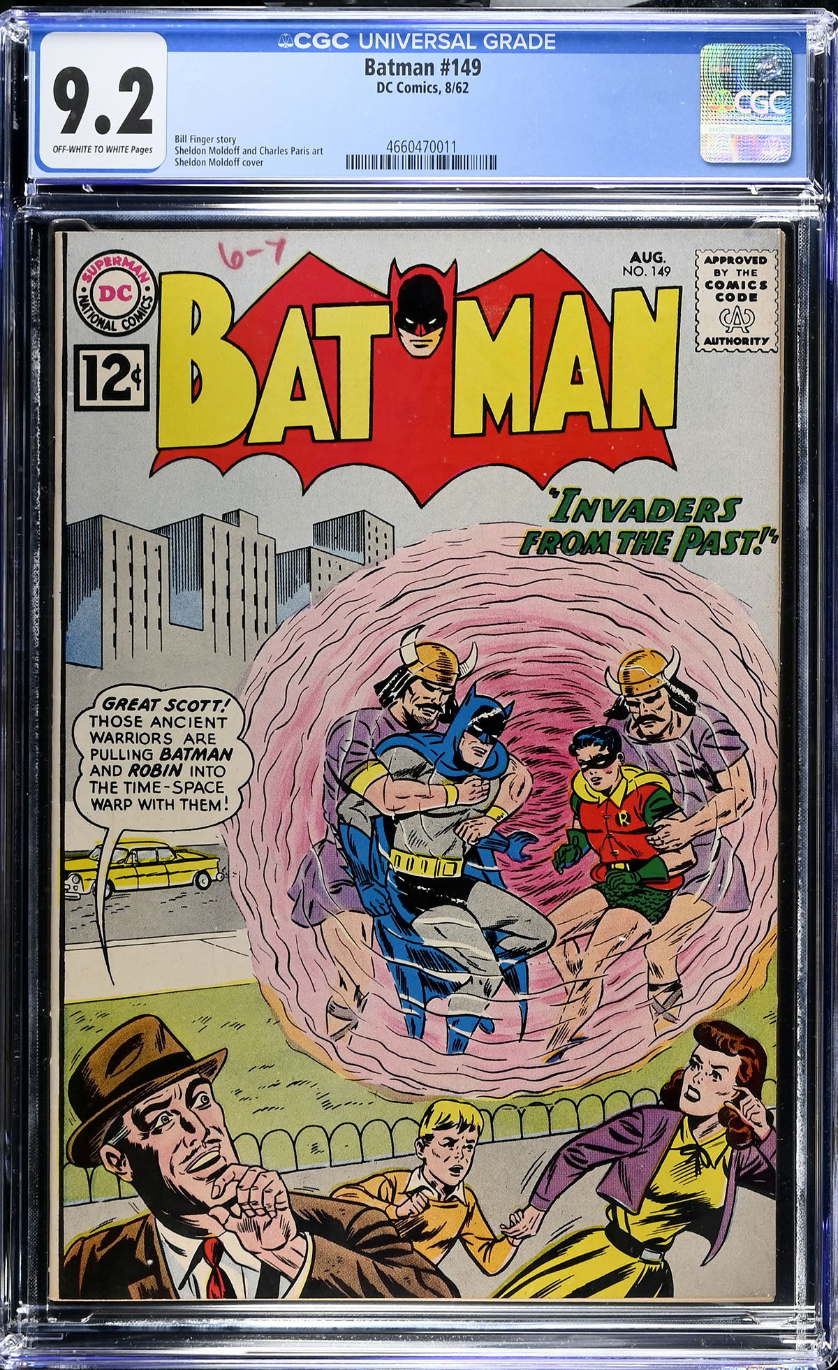 Batman #149 CGC 9.2 ow/w