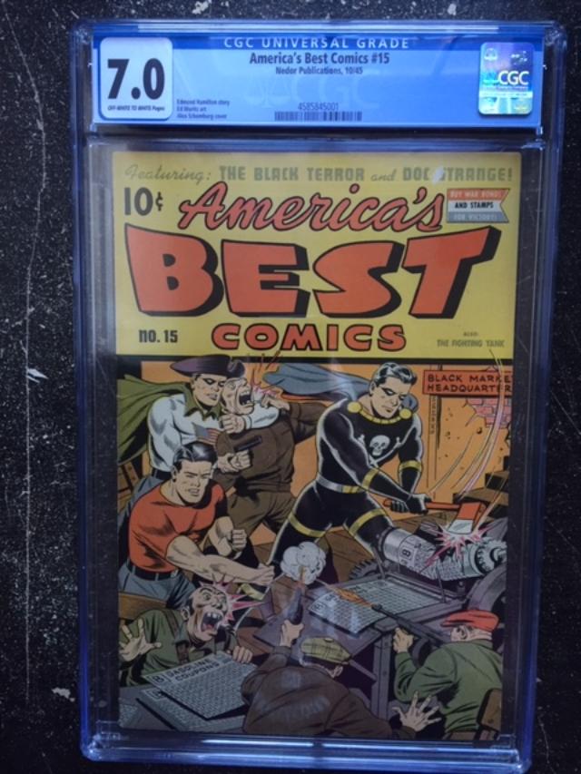 America's Best Comics #15 CGC 7.0 ow/w