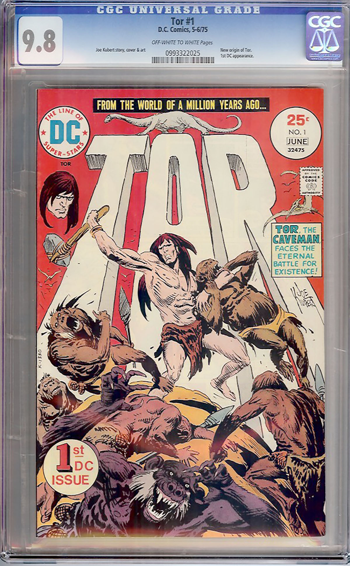 Tor #1 CGC 9.8 ow/w