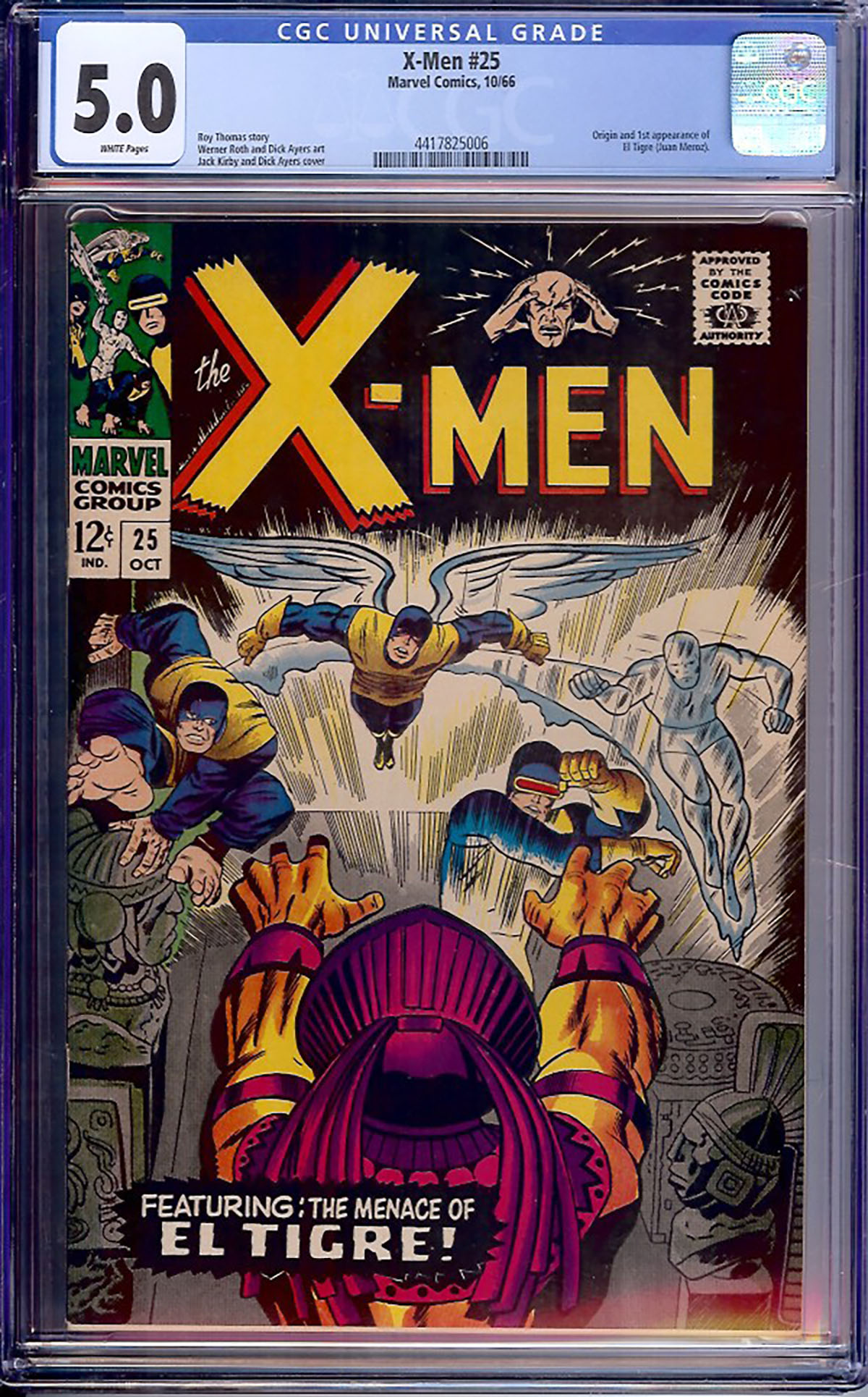 X-Men #25 CGC 5.0 w
