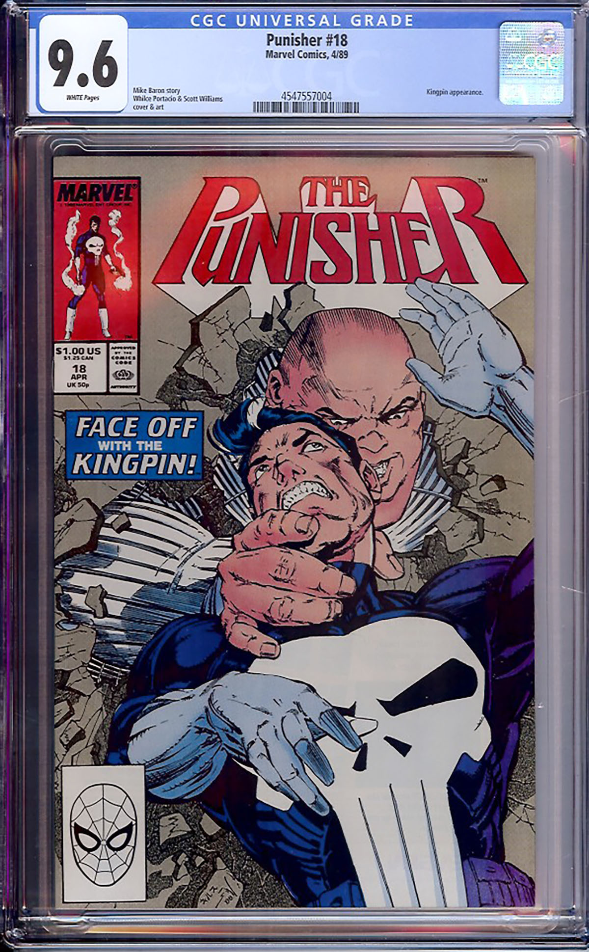 Punisher #18 CGC 9.6 w