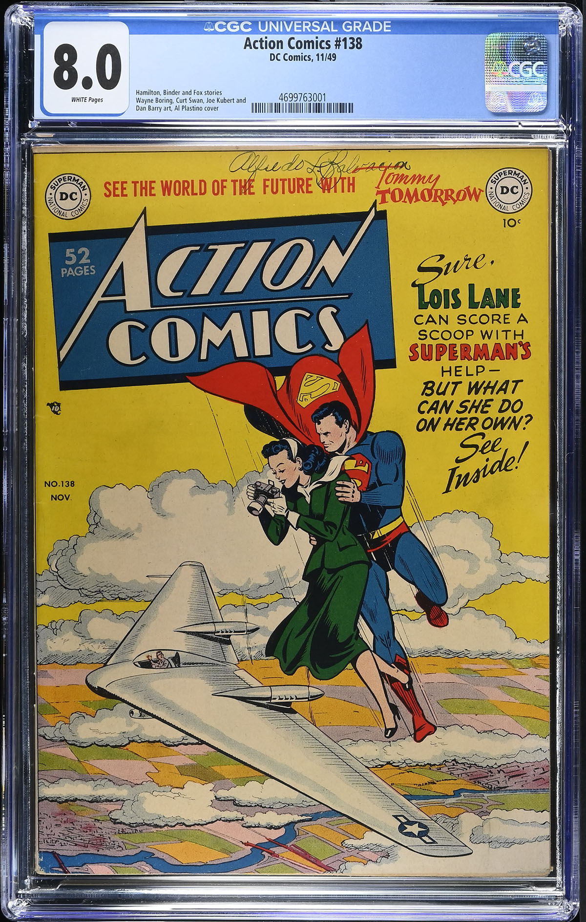 Action Comics #138 CGC 8.0 w