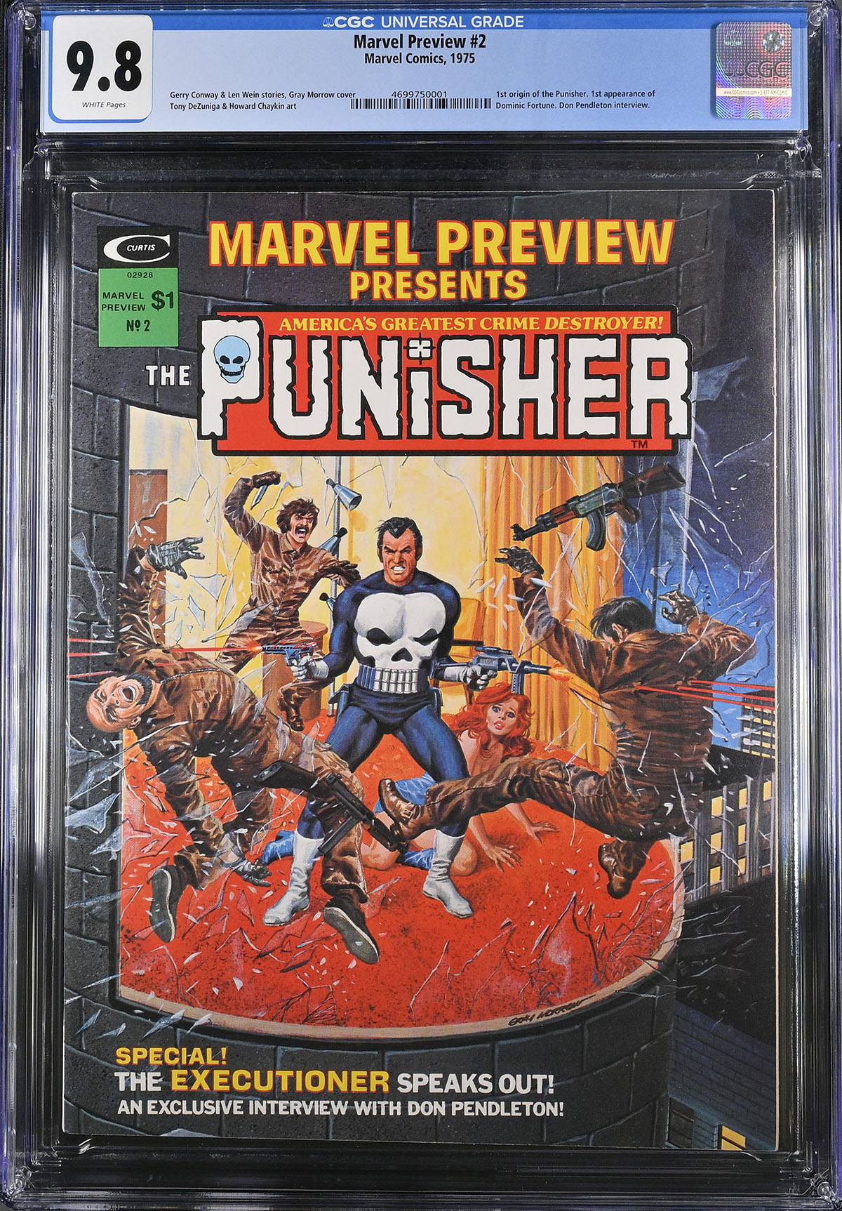 Marvel Preview #2 CGC 9.8 w
