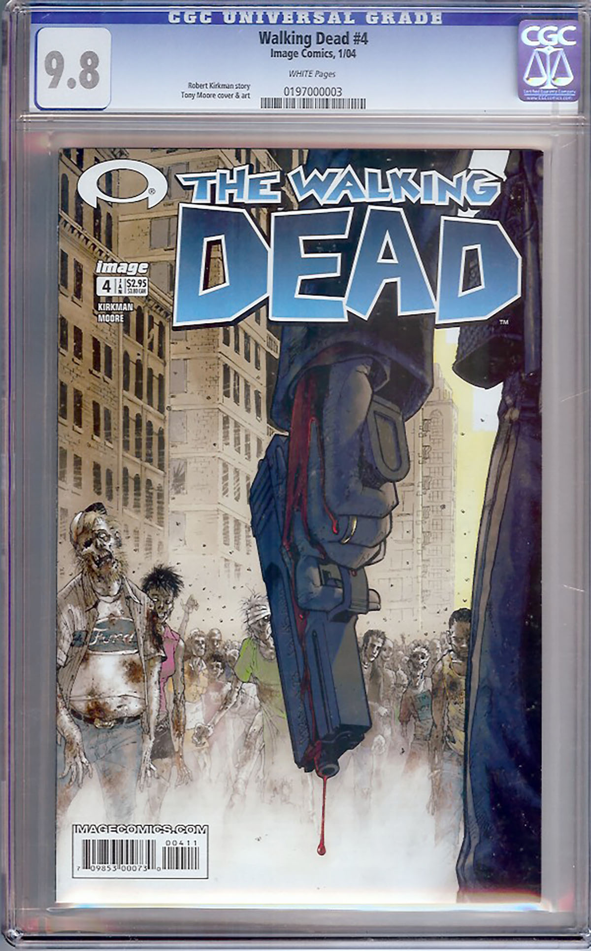 Walking Dead #4 CGC 9.8 w