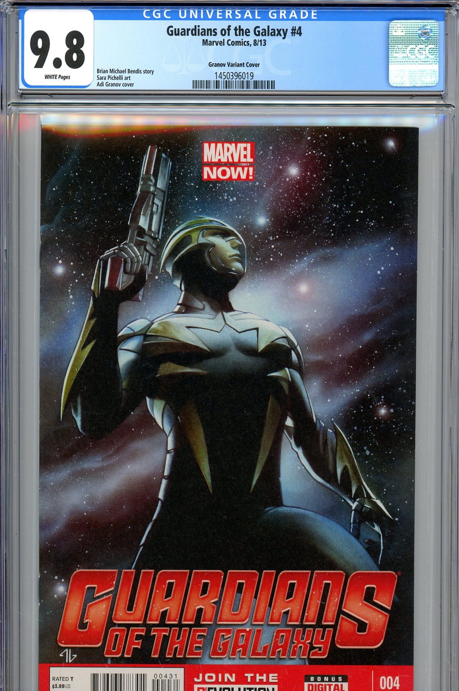 Guardians of the Galaxy #4 CGC 9.8 w Granov Variant Cover