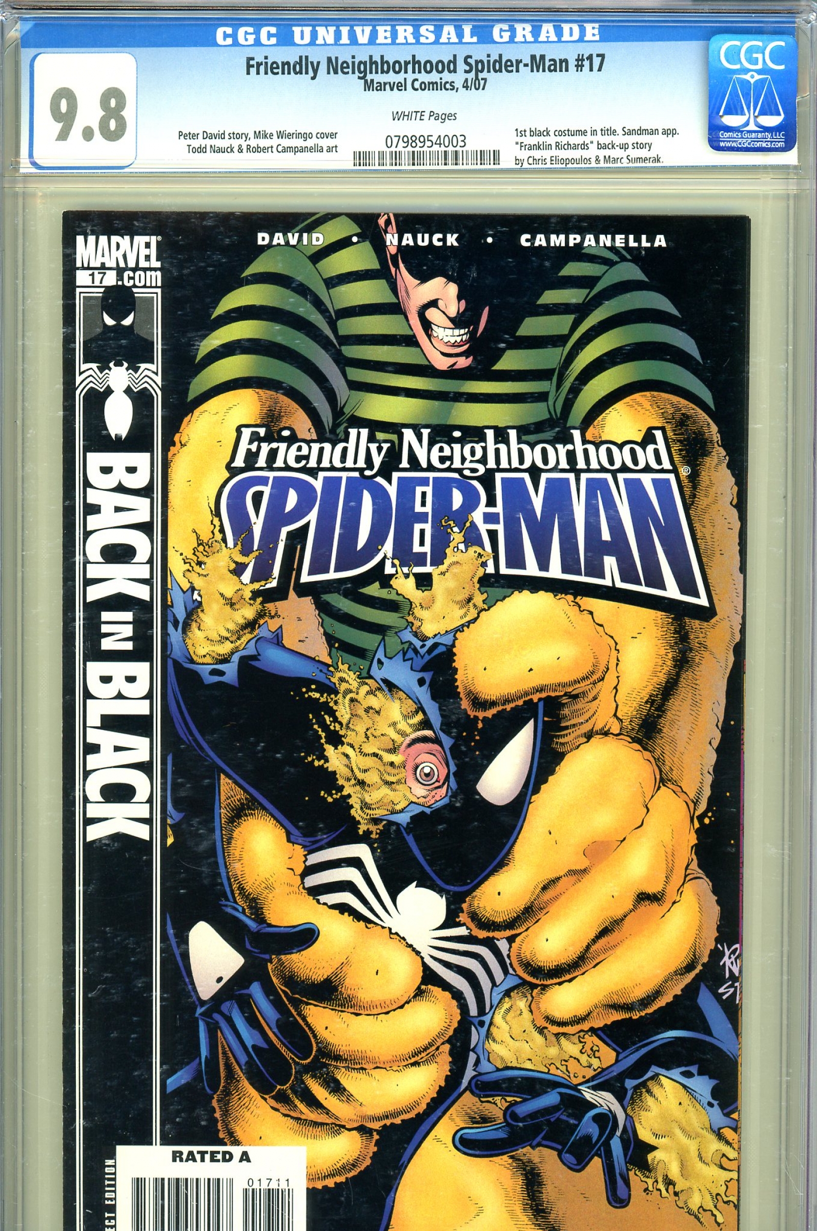 Friendly Neighborhood Spider-Man #17 CGC 9.8 w