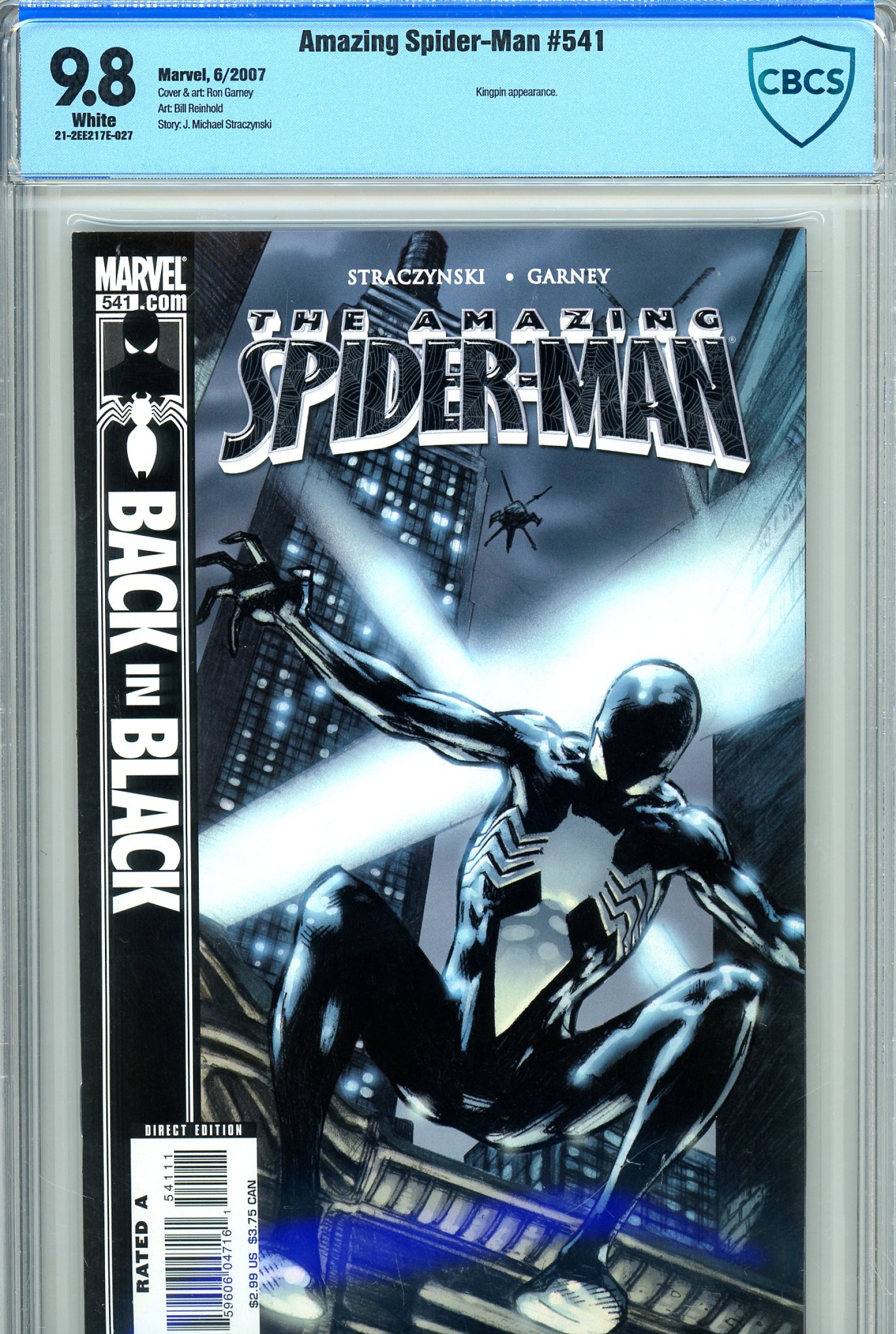 Amazing Spider-Man #541 CBCS 9.8 w