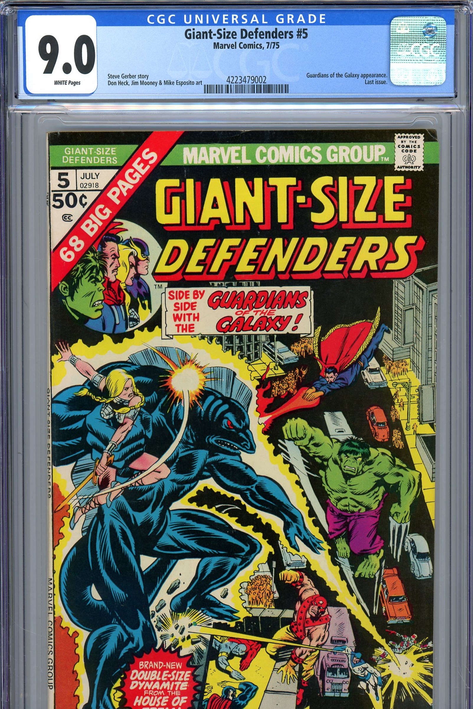 Giant-Size Defenders #5 CGC 9.0 w