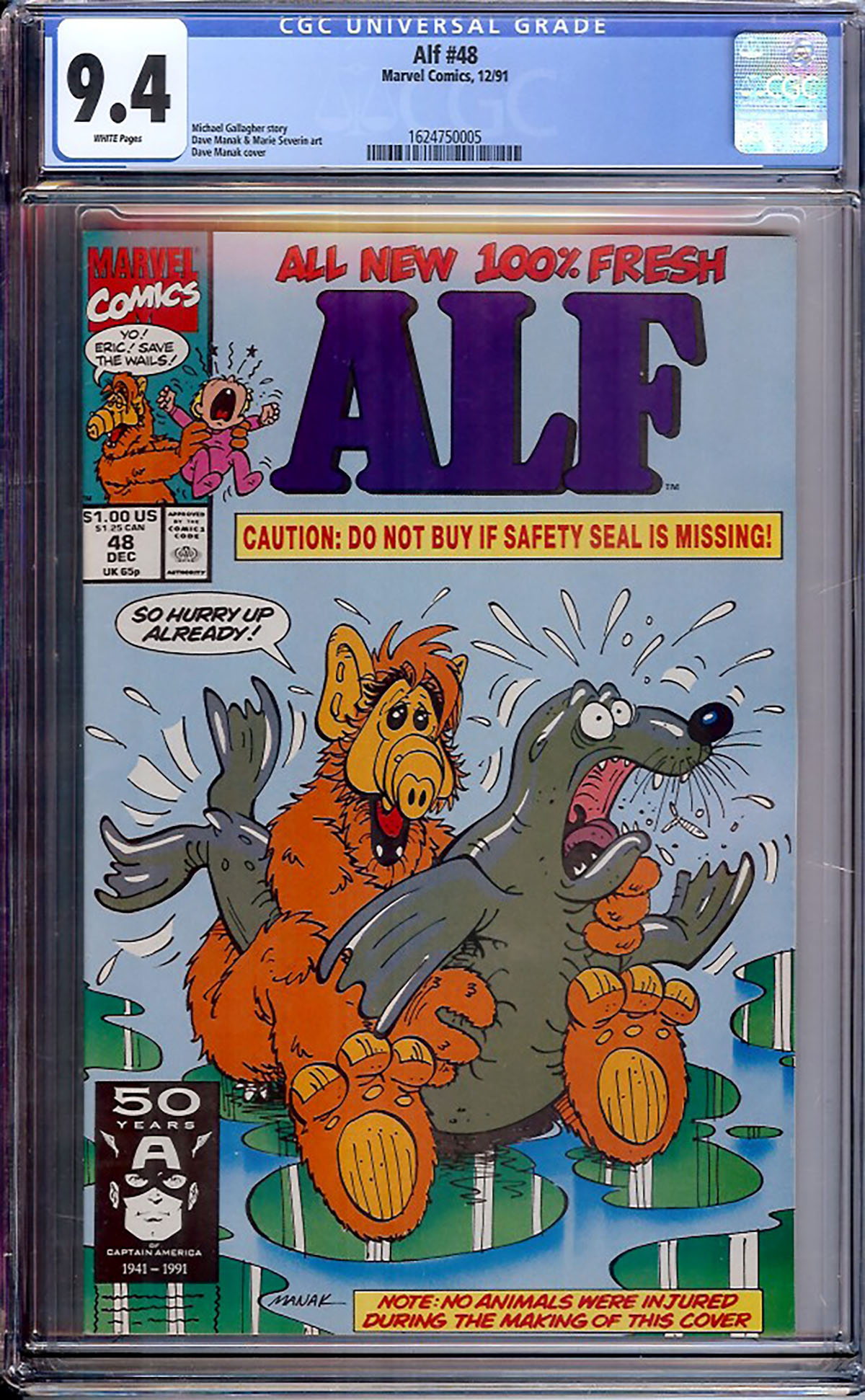 Alf #48 CGC 9.4 w