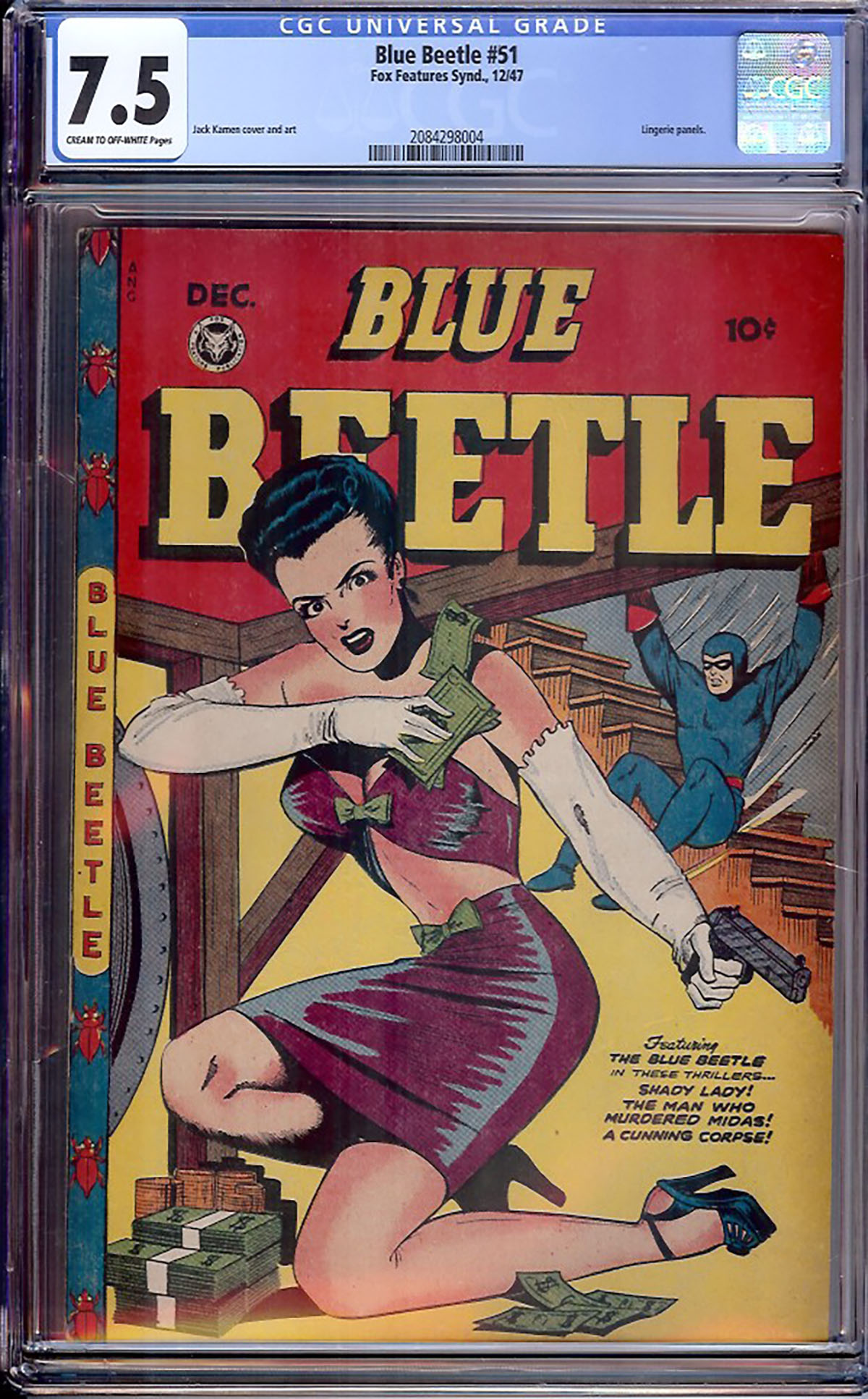 Blue Beetle #51 CGC 7.5 cr/ow