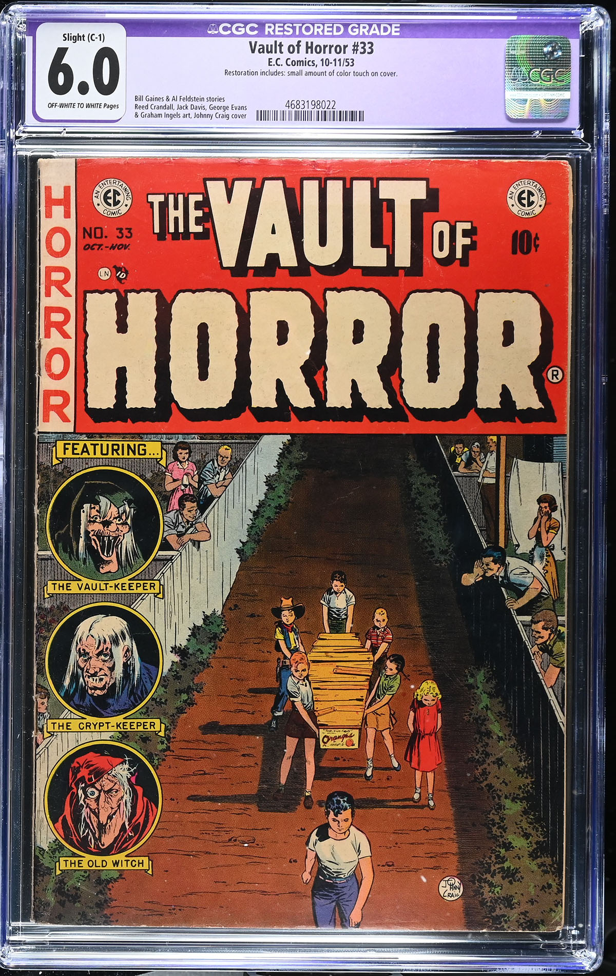 Vault of Horror #33 CGC 6.0 ow/w