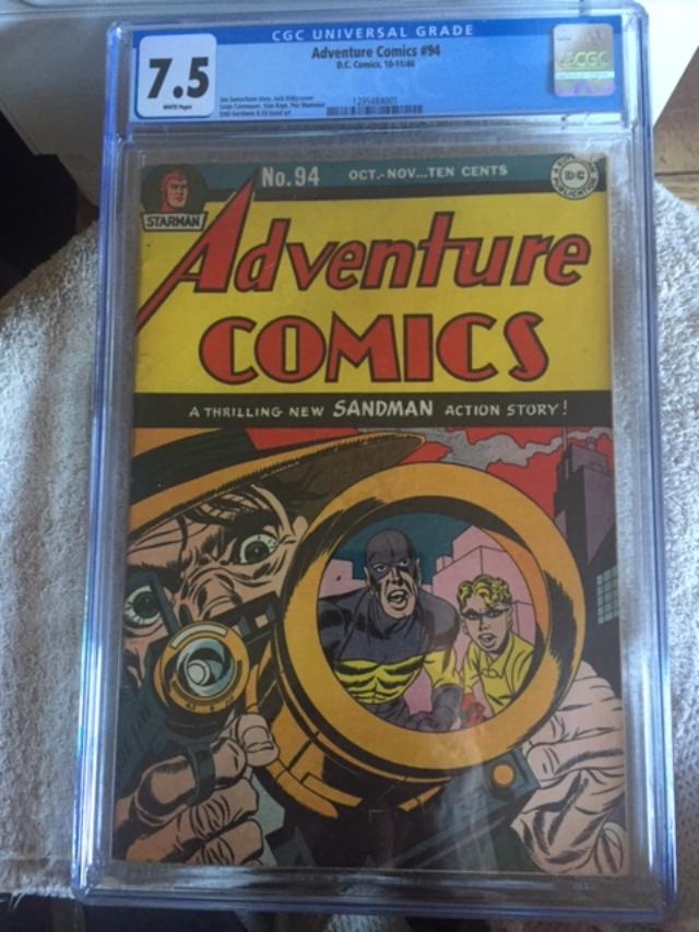 Adventure Comics #94 CGC 7.5 w