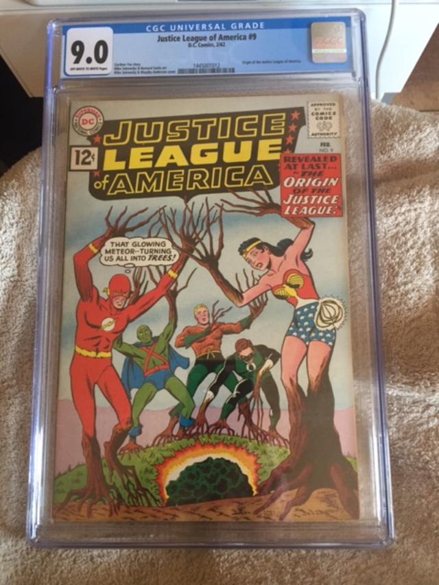 Justice League of America #9 CGC 9.0 ow/w
