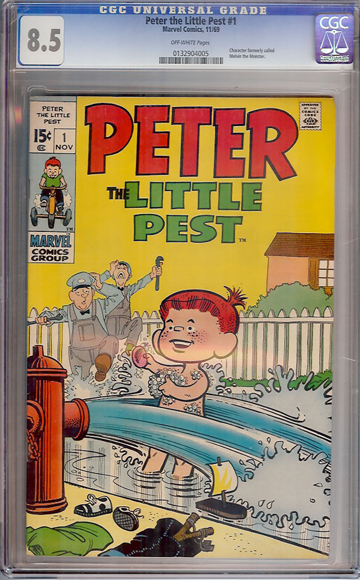 Peter the Little Pest #1 CGC 8.5 ow